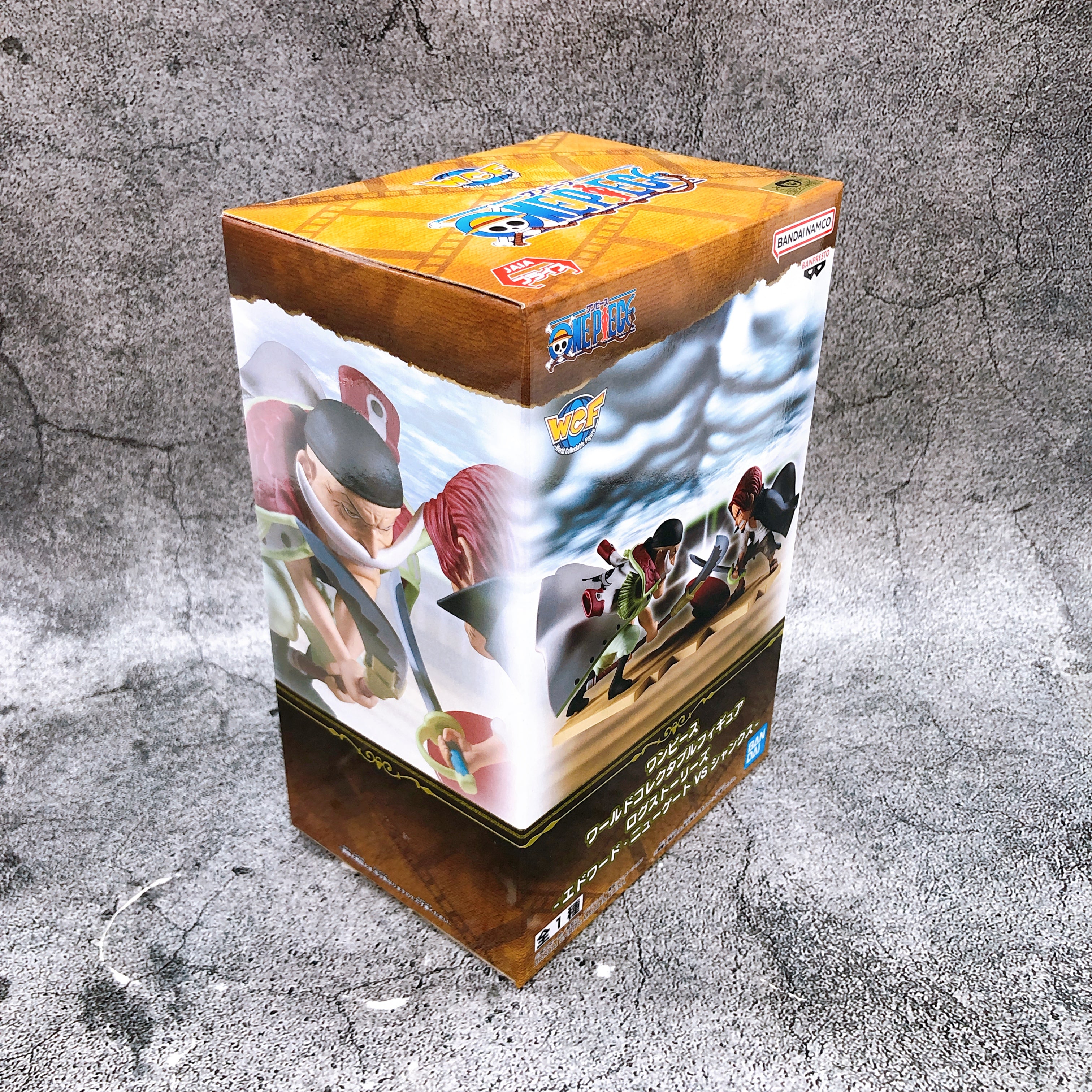 ONE PIECE Edward Newgate & Shanks World Collectable Figure Log Stories BANPRESTO