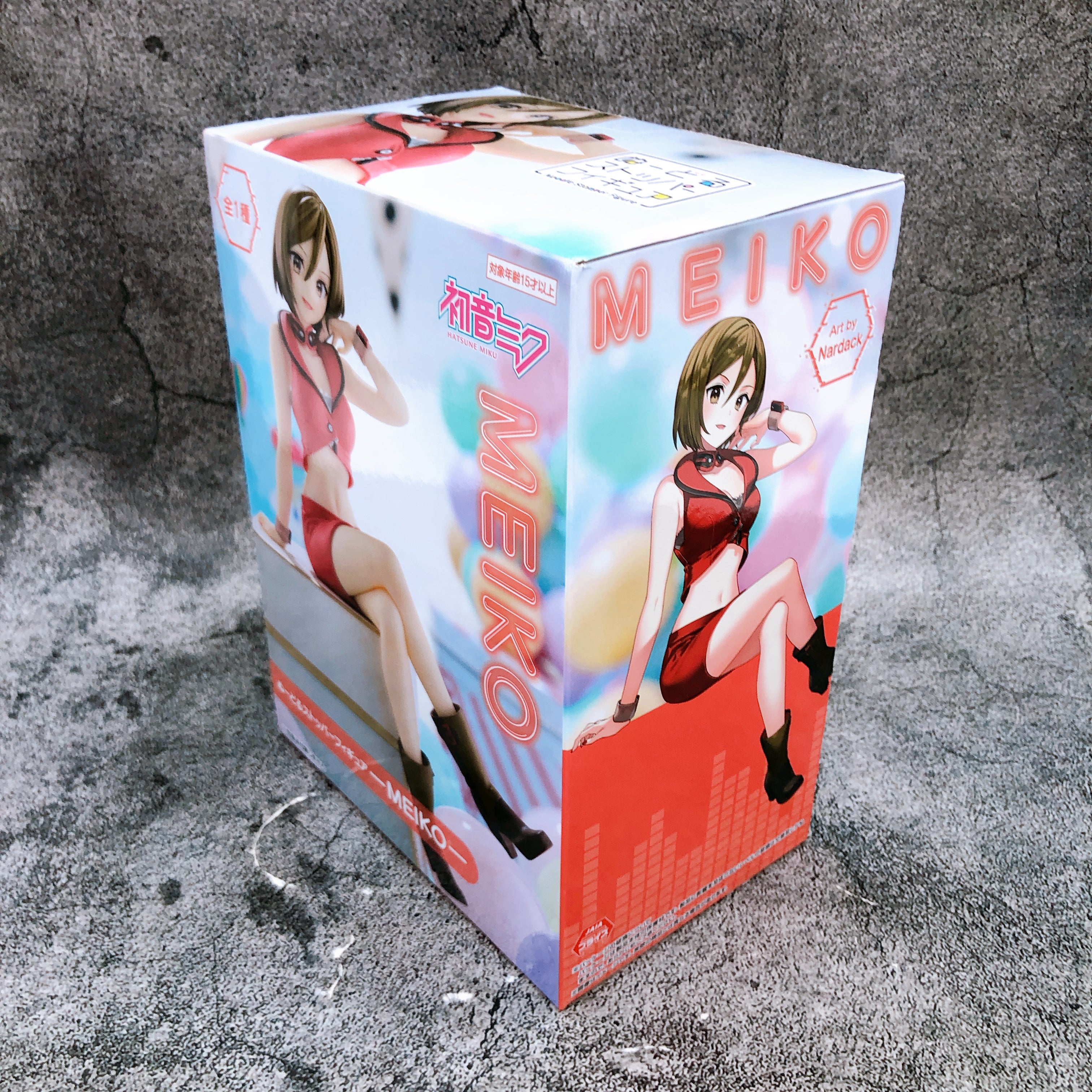 Hatsune Miku Series MEIKO Noodle Stopper Figure FuRyu Japan Sealed FASTSHIP