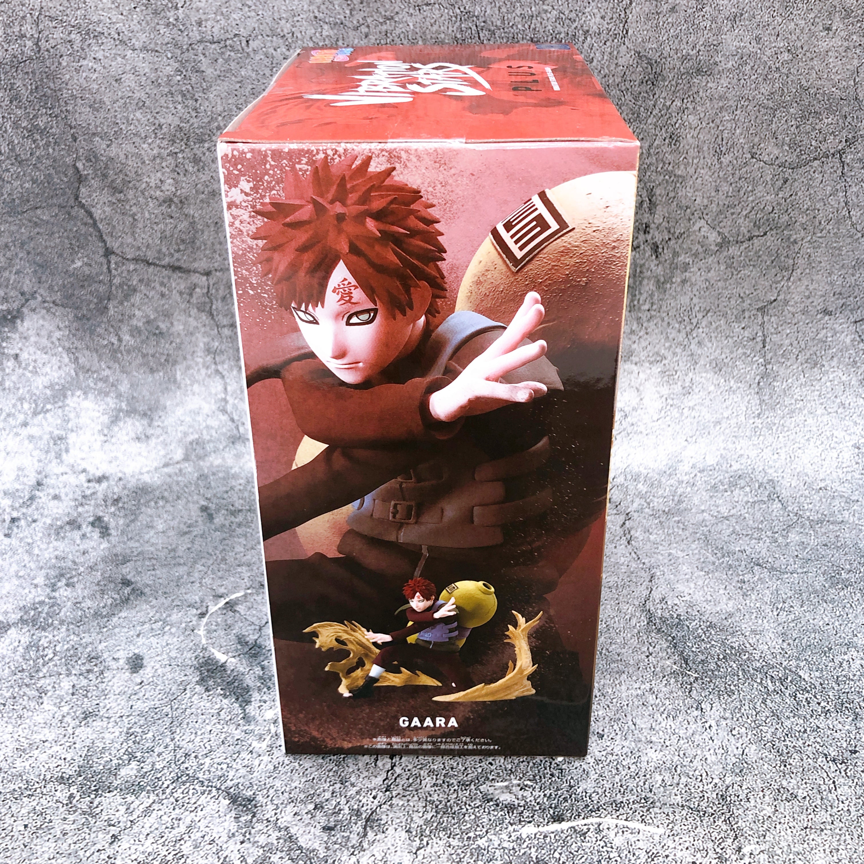 Naruto Shippuden Gaara VIBRATION STARS PLUS Figure BANPRESTO Japan Sealed NEW
