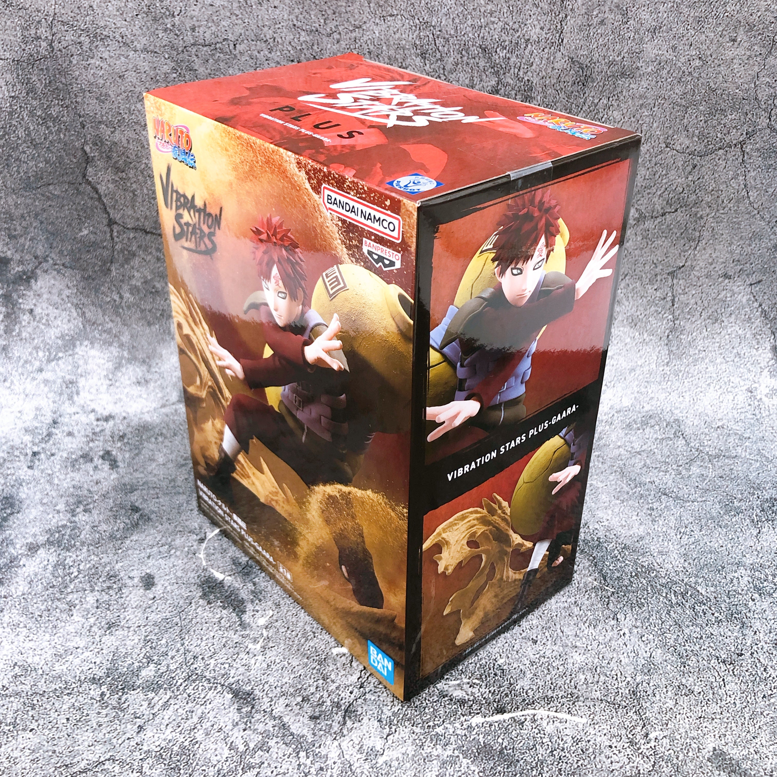 Naruto Shippuden Gaara VIBRATION STARS PLUS Figure BANPRESTO Japan Sealed NEW