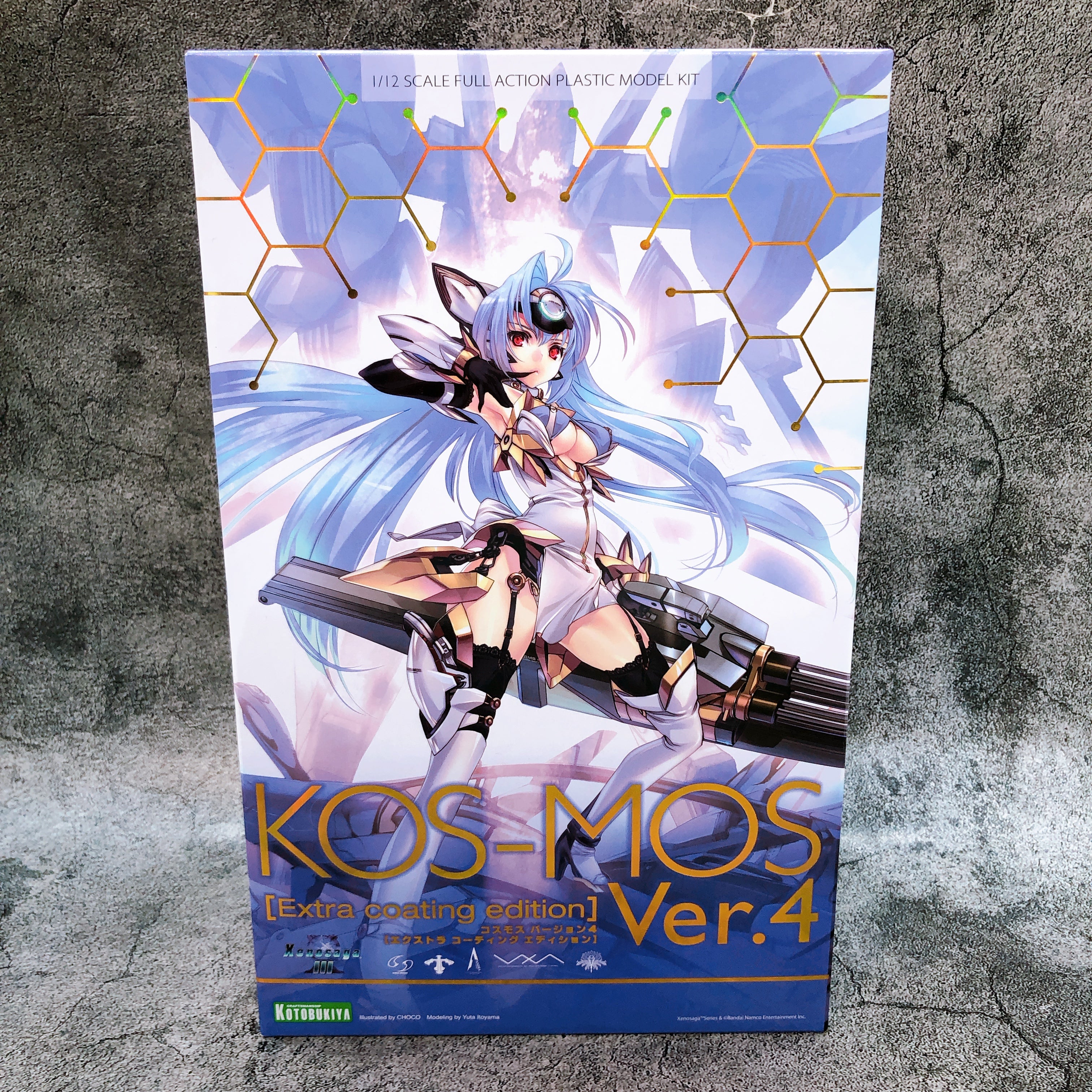 Xenosaga III KOS-MOS Ver.4 Extra coating edition 1/12 Kit KOTOBUKIYA J