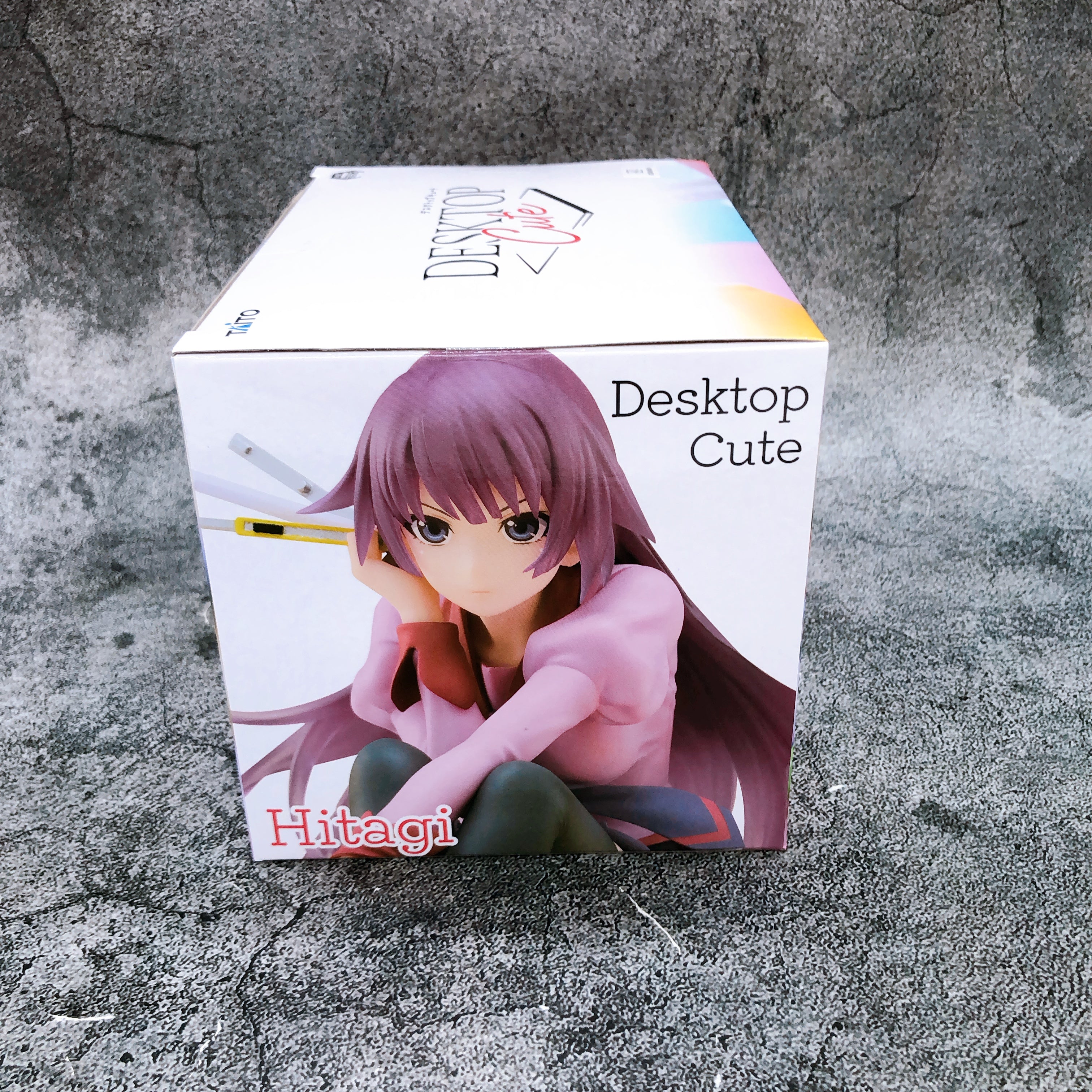 Monogatari Series Hitagi Senjougahara Desktop Cute Figure Taito Japan Sealed