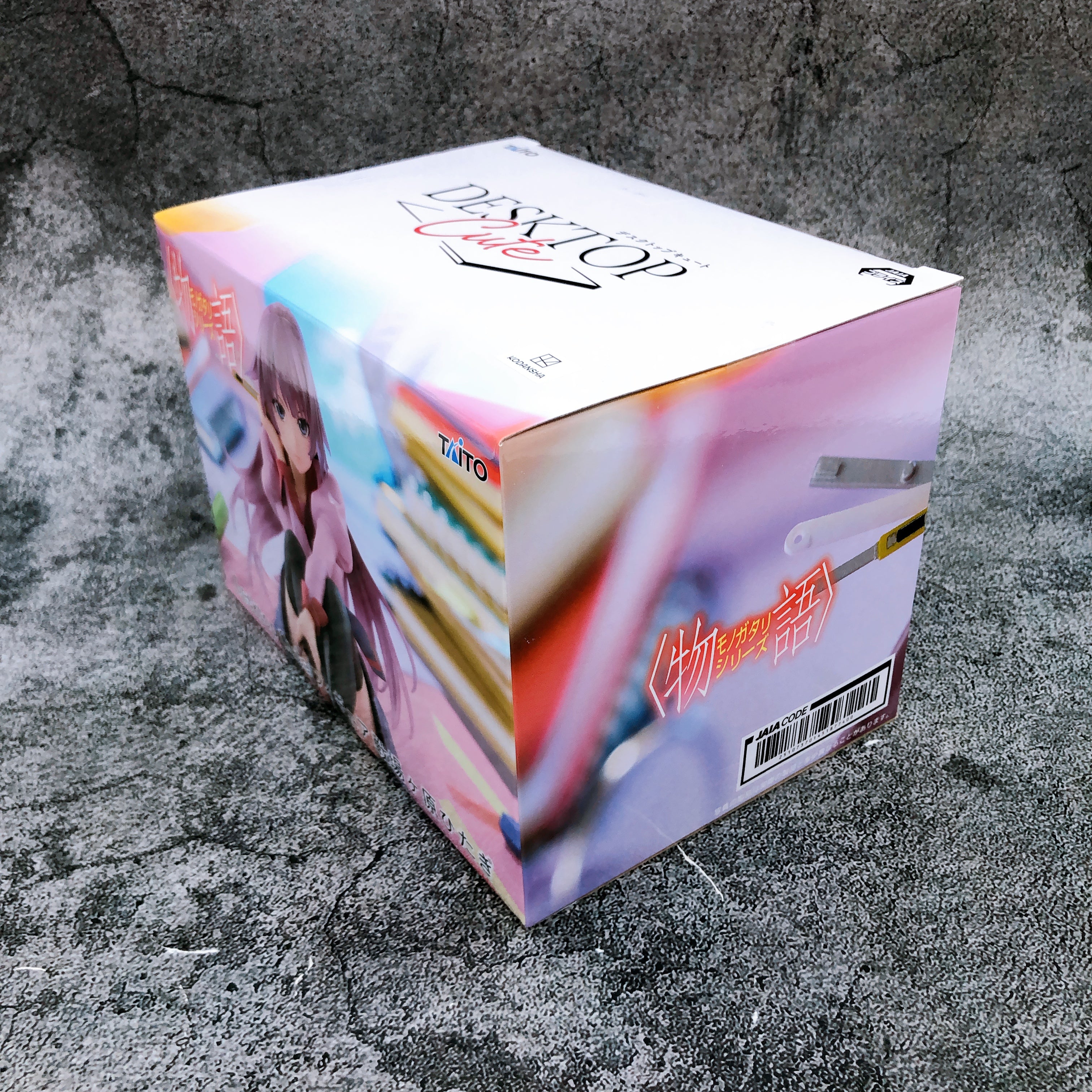 Monogatari Series Hitagi Senjougahara Desktop Cute Figure Taito Japan Sealed