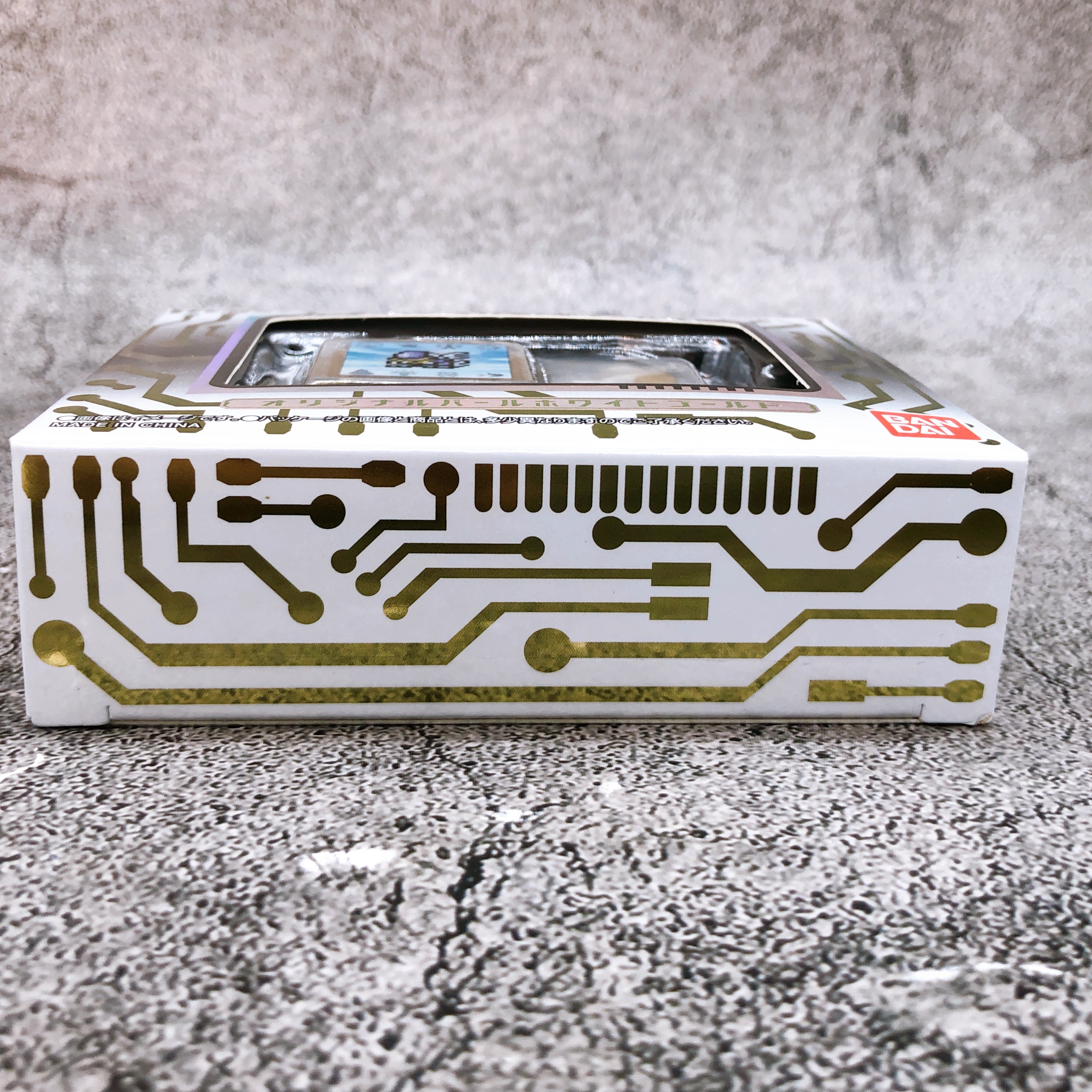 Digital Monster Digimon Pendulum Color Zero Virus Bs Original Pearl White Gold