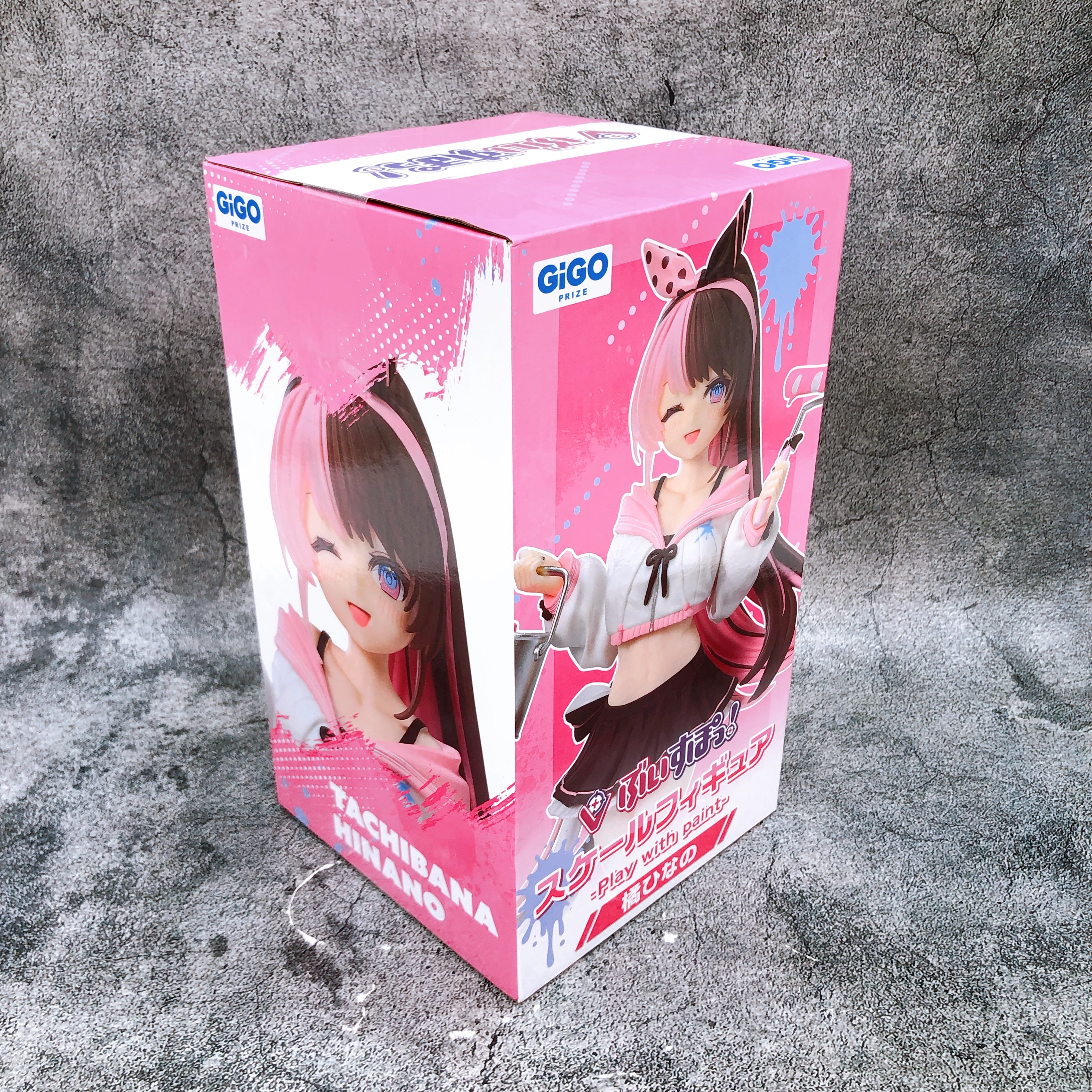 VSPO! Tachibana Hinano Scale Figure Play with paint GiGO Japan Sealed NEW