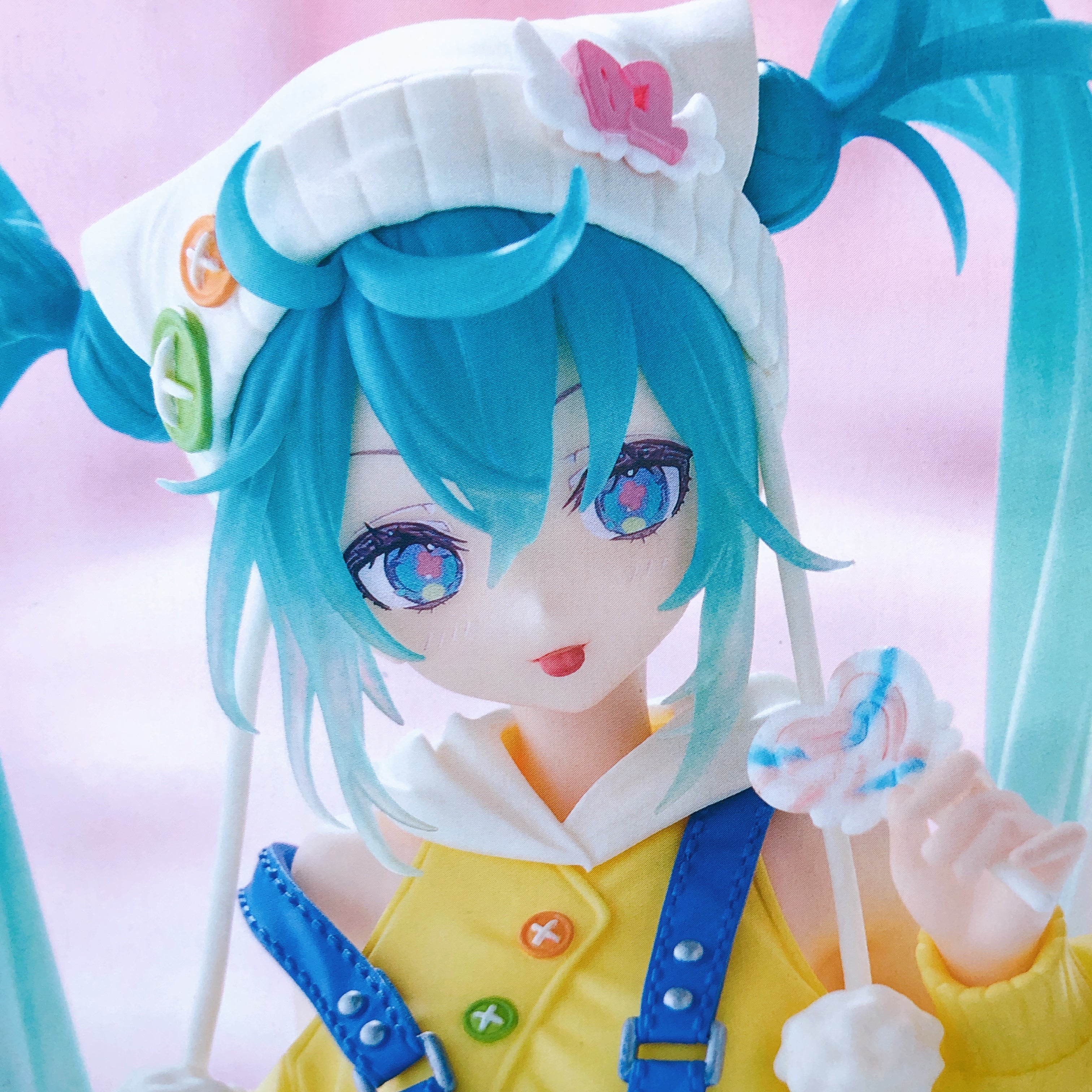 Hatsune Miku Lollipop Noodle Stopper Figure FuRyu Japan Sealed FASTSHIP
