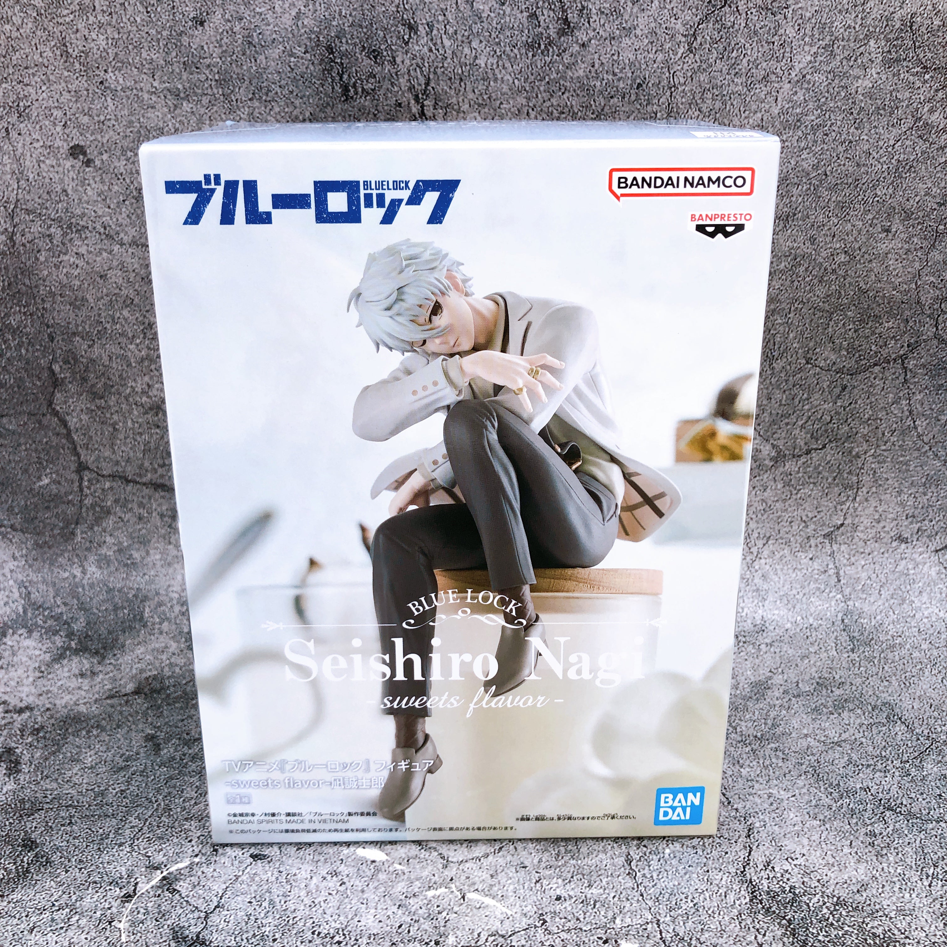 Blue Lock Seishiro Nagi Figure sweets flavor BANPRESTO Japan Sealed FASTSHIP