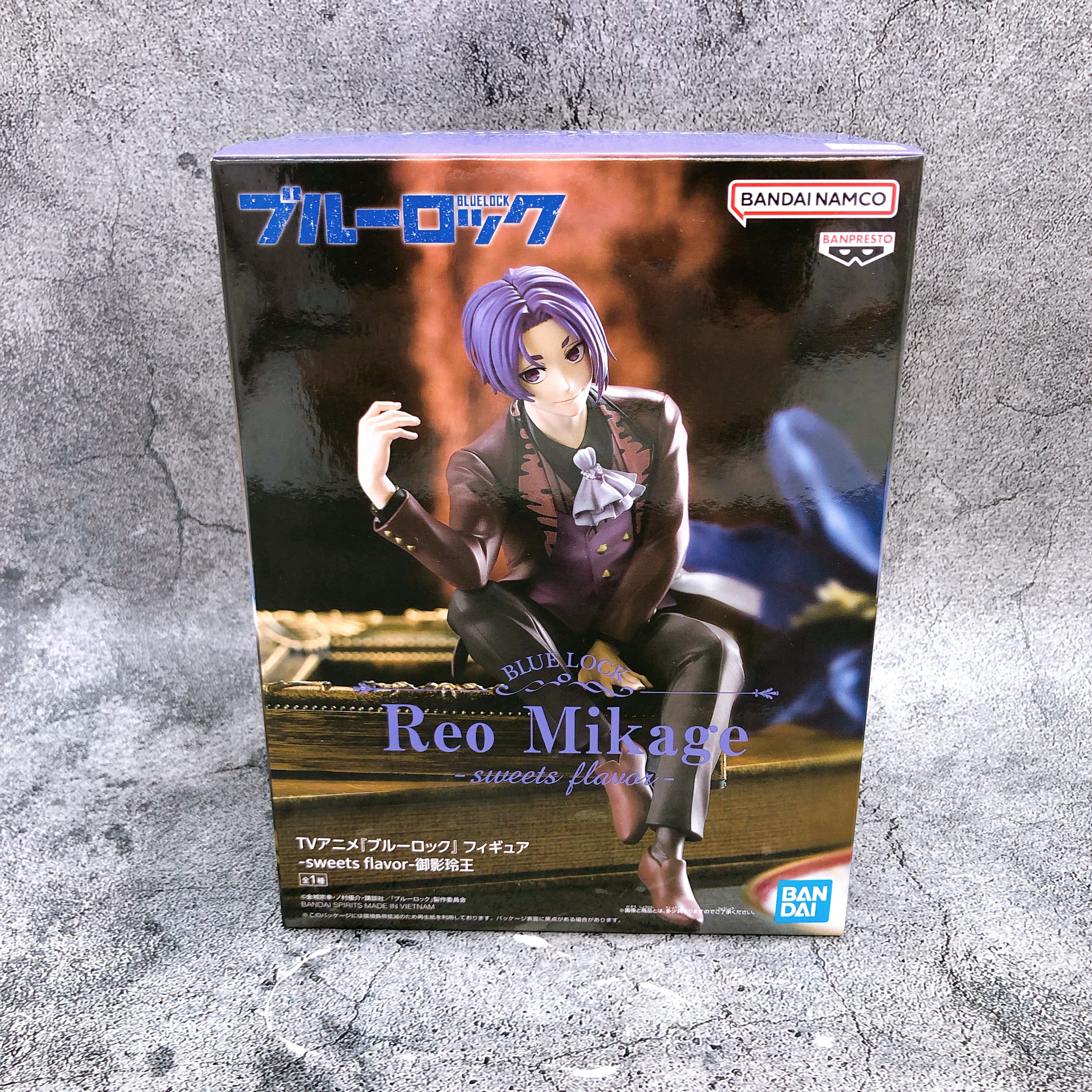Blue Lock Reo Mikage Figure sweets flavor BANPRESTO Japan Sealed FASTSHIP