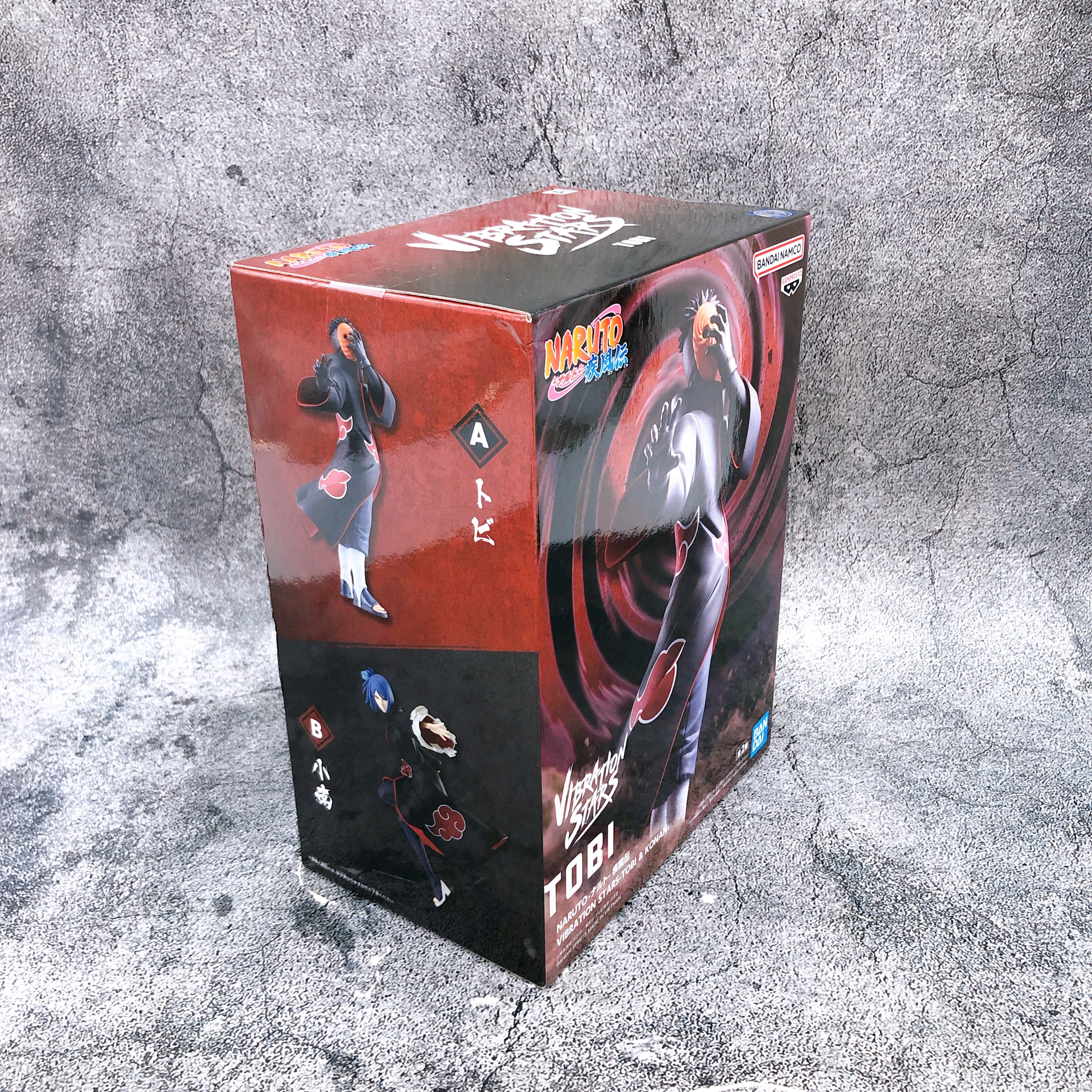 Naruto Shippuden Tobi VIBRATION STARS Figure BANPRESTO Japan Sealed FASTSHIP