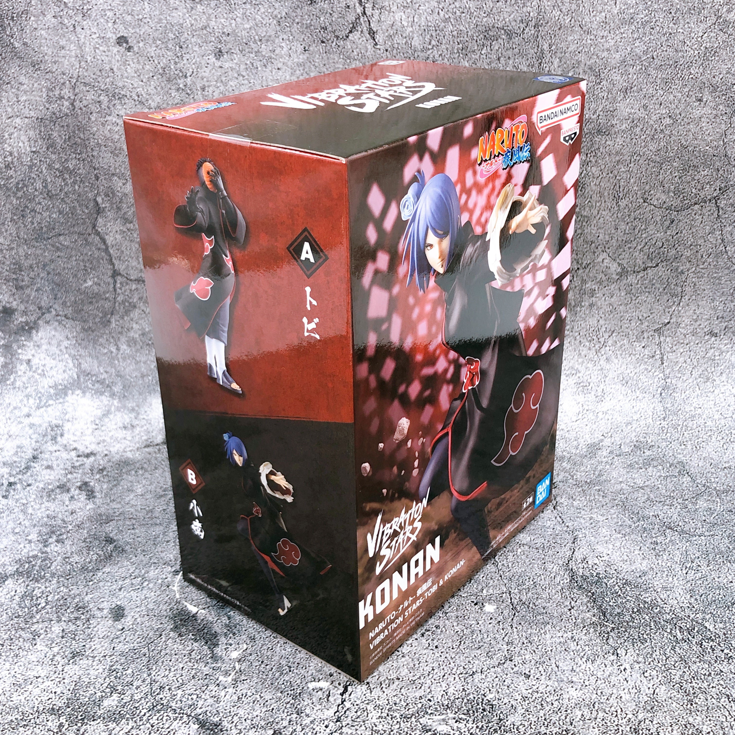 Naruto Shippuden Konan VIBRATION STARS Figure BANPRESTO Japan Sealed FASTSHIP