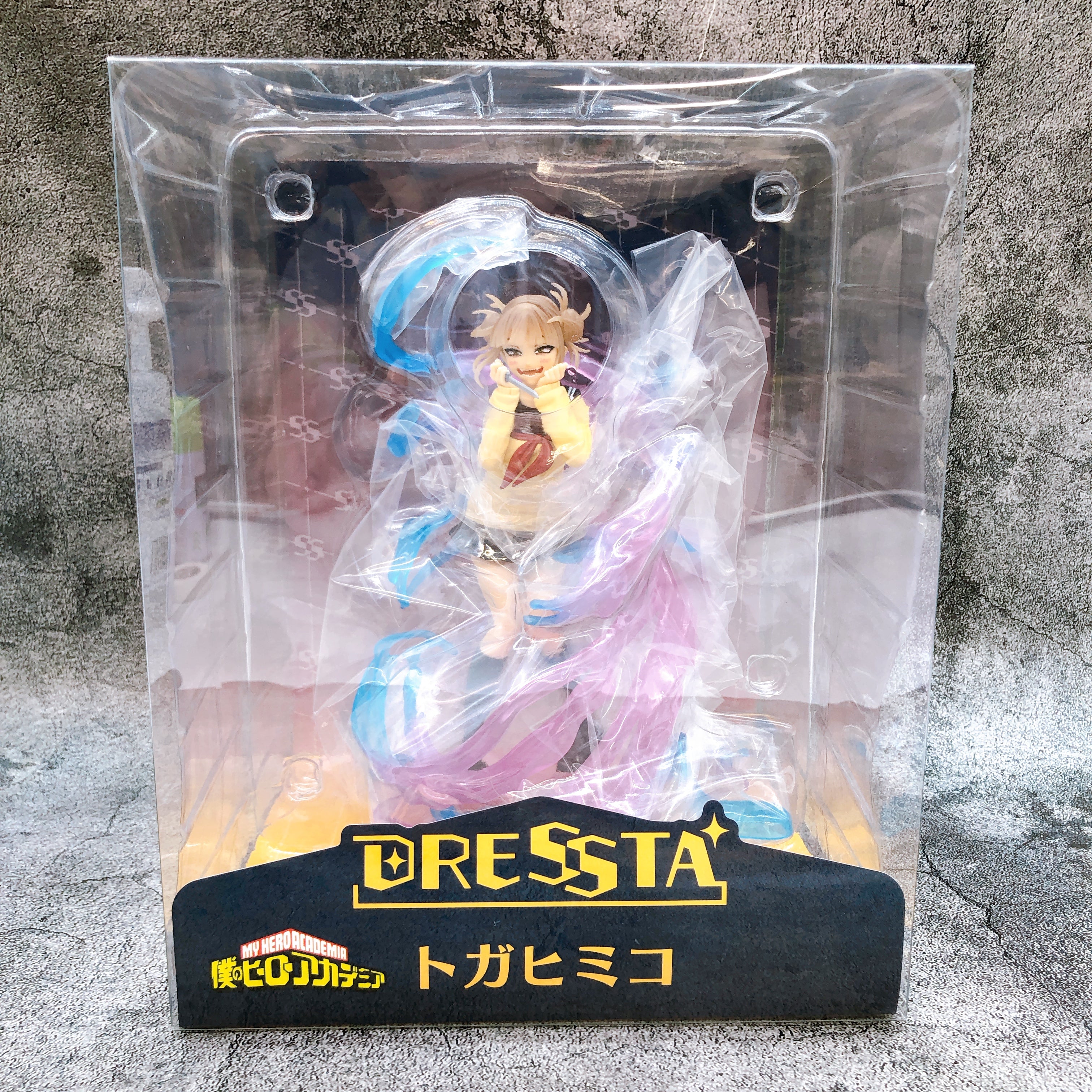 My Hero Academia Himiko Toga DRESSTA Figure Taito Japan AUTHENTIC Sealed Anime