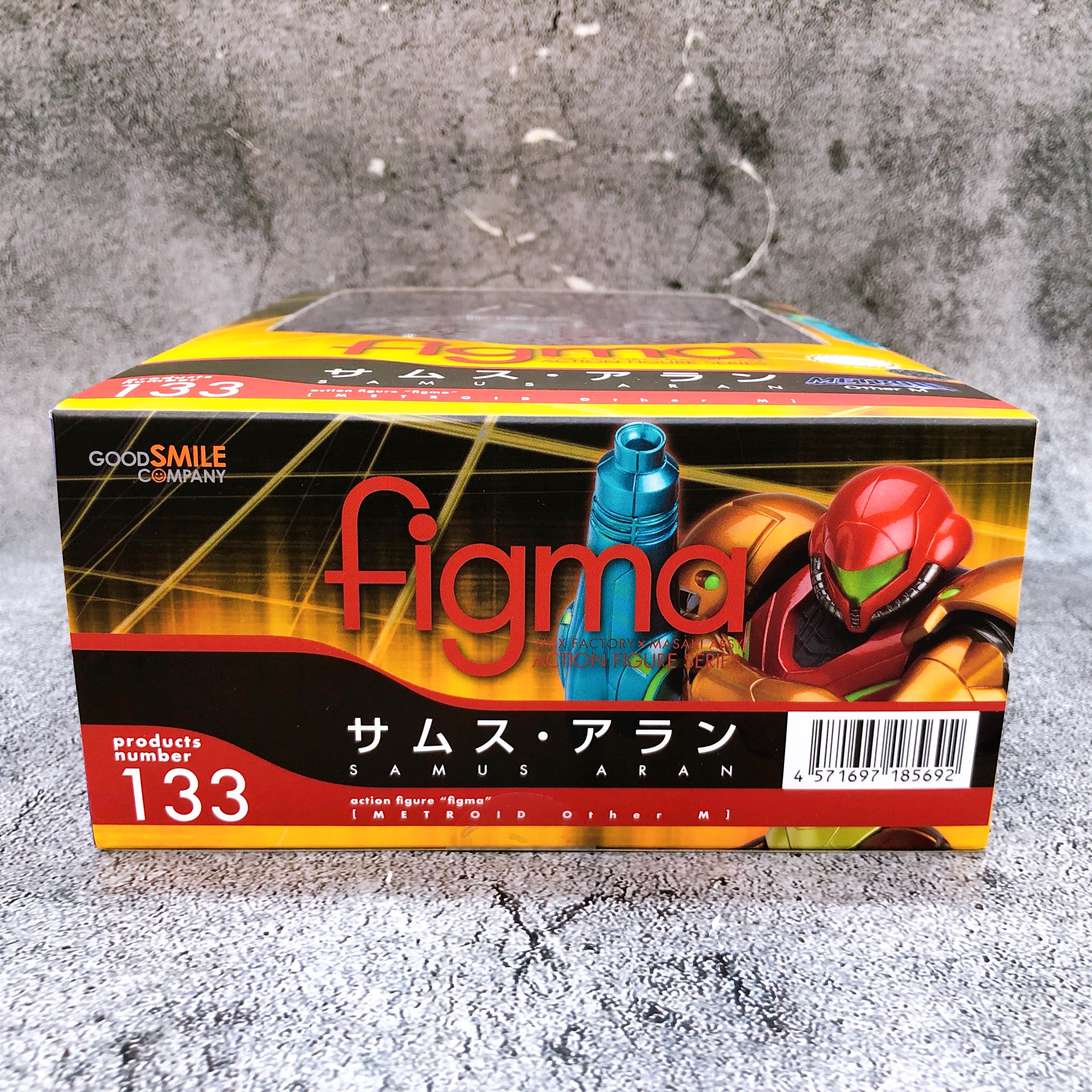 Metroid Other M Samus Aran figma 133 Action Figure Max Factory Japan AUTHENTIC