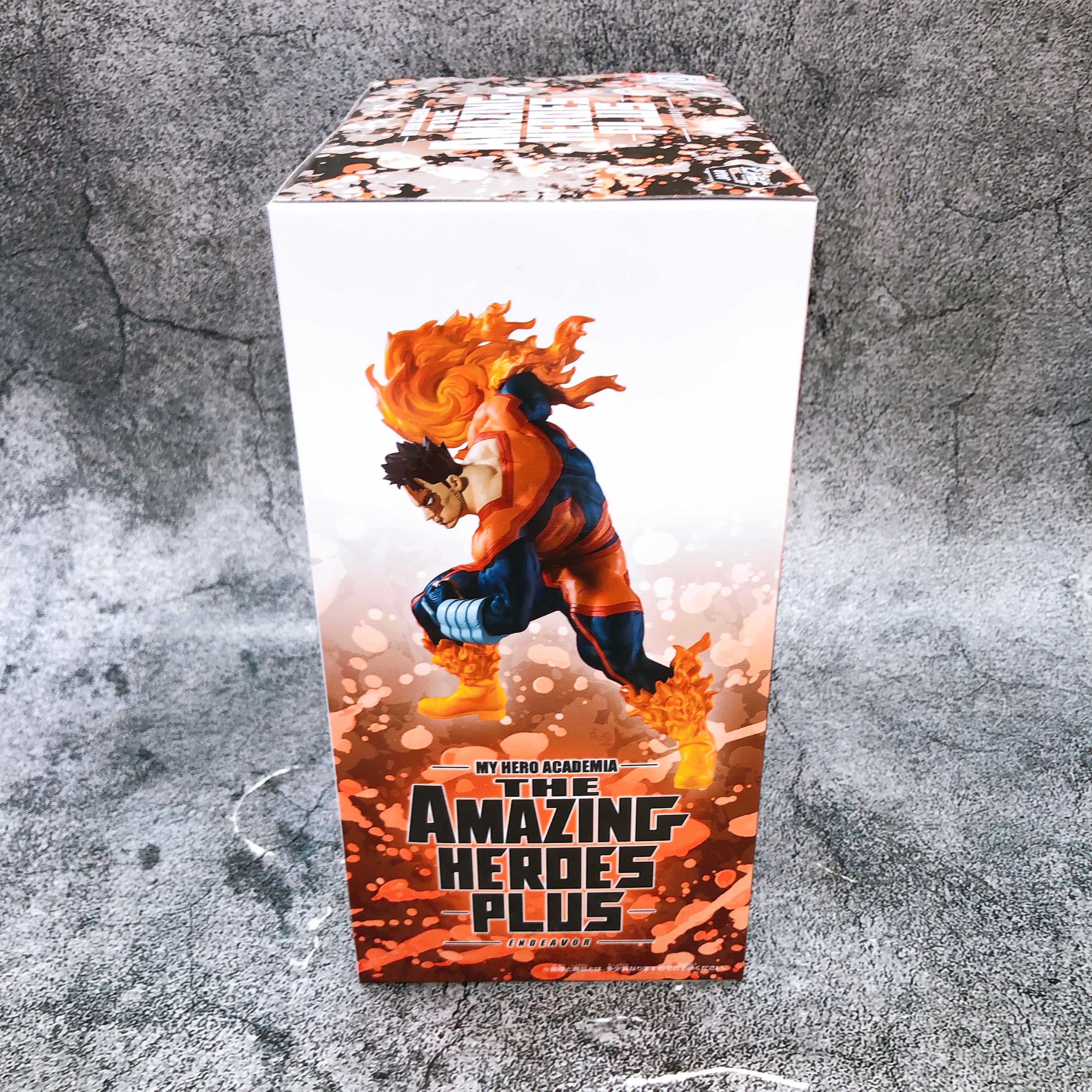 My Hero Academia Endeavor II THE AMAZING HEROES PLUS Figure BANPRESTO Japan NEW