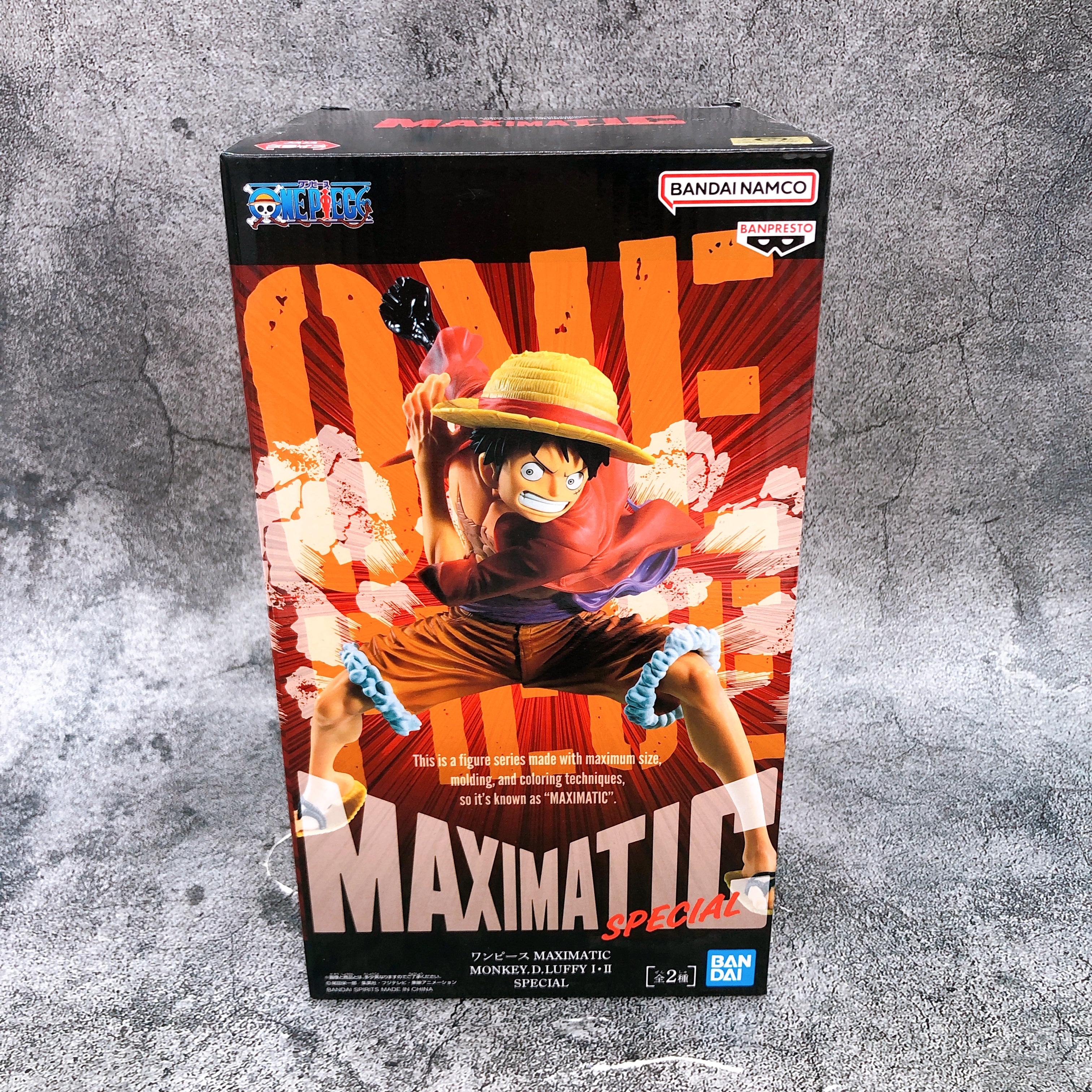 ONE PIECE Monkey D. Luffy I SPECIAL MAXIMATIC Figure BANPRESTO Japan Sealed