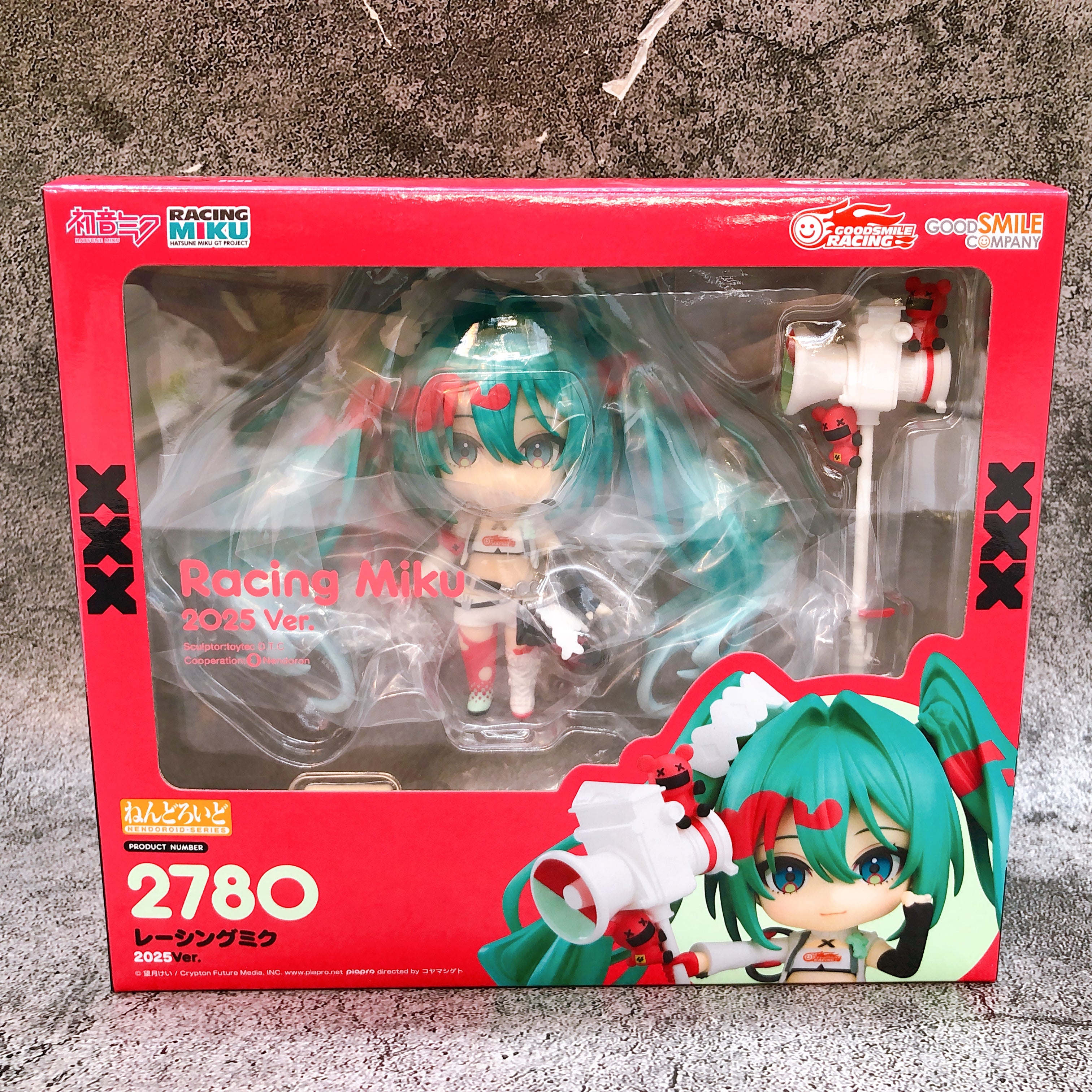 Hatsune Racing Miku 2025 Ver. Nendoroid 2780 Action Figure Good Smile Japan NEW