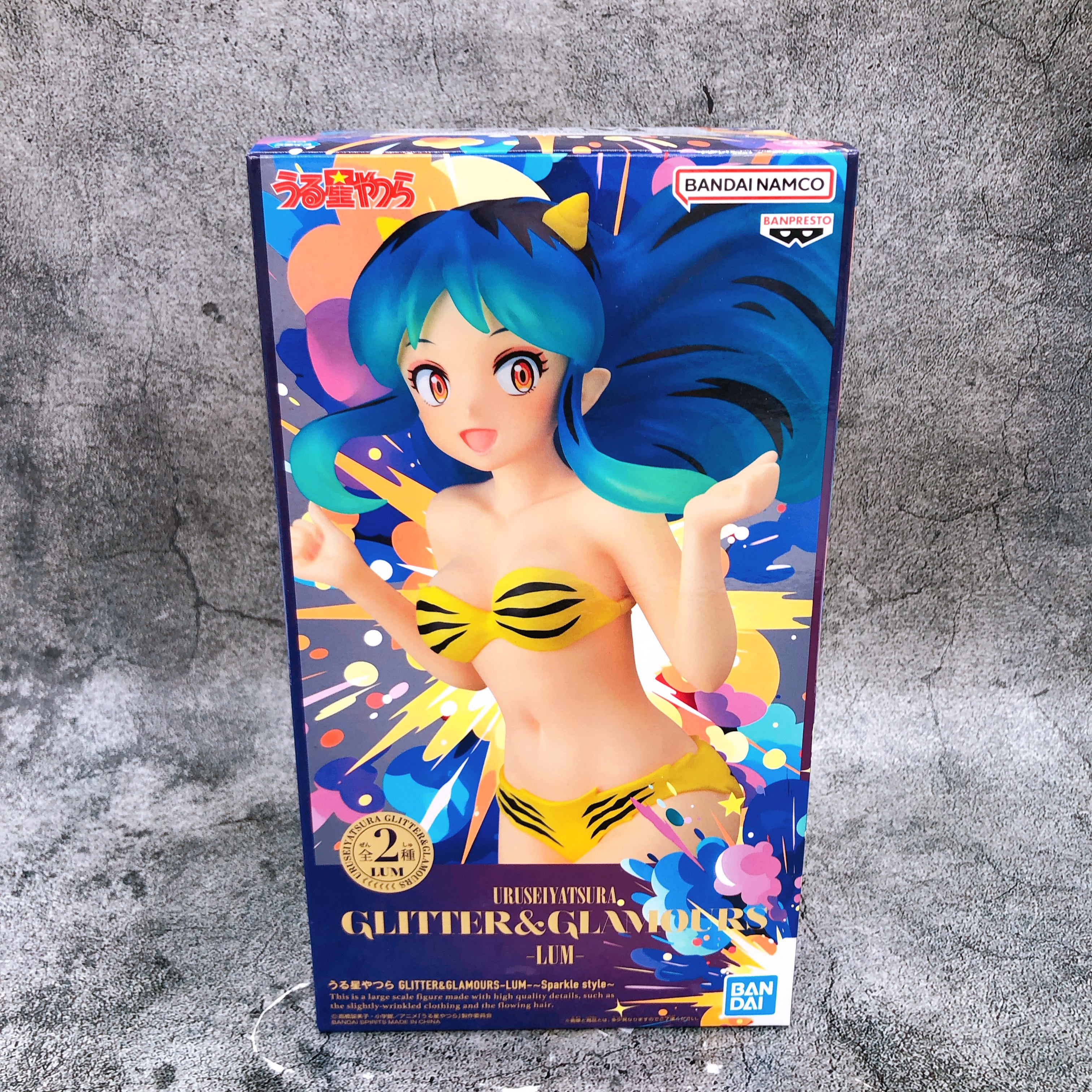 Urusei Yatsura Lum Sparkle style A GLITTER&GLAMOURS Figure BANPRESTO Japan NEW