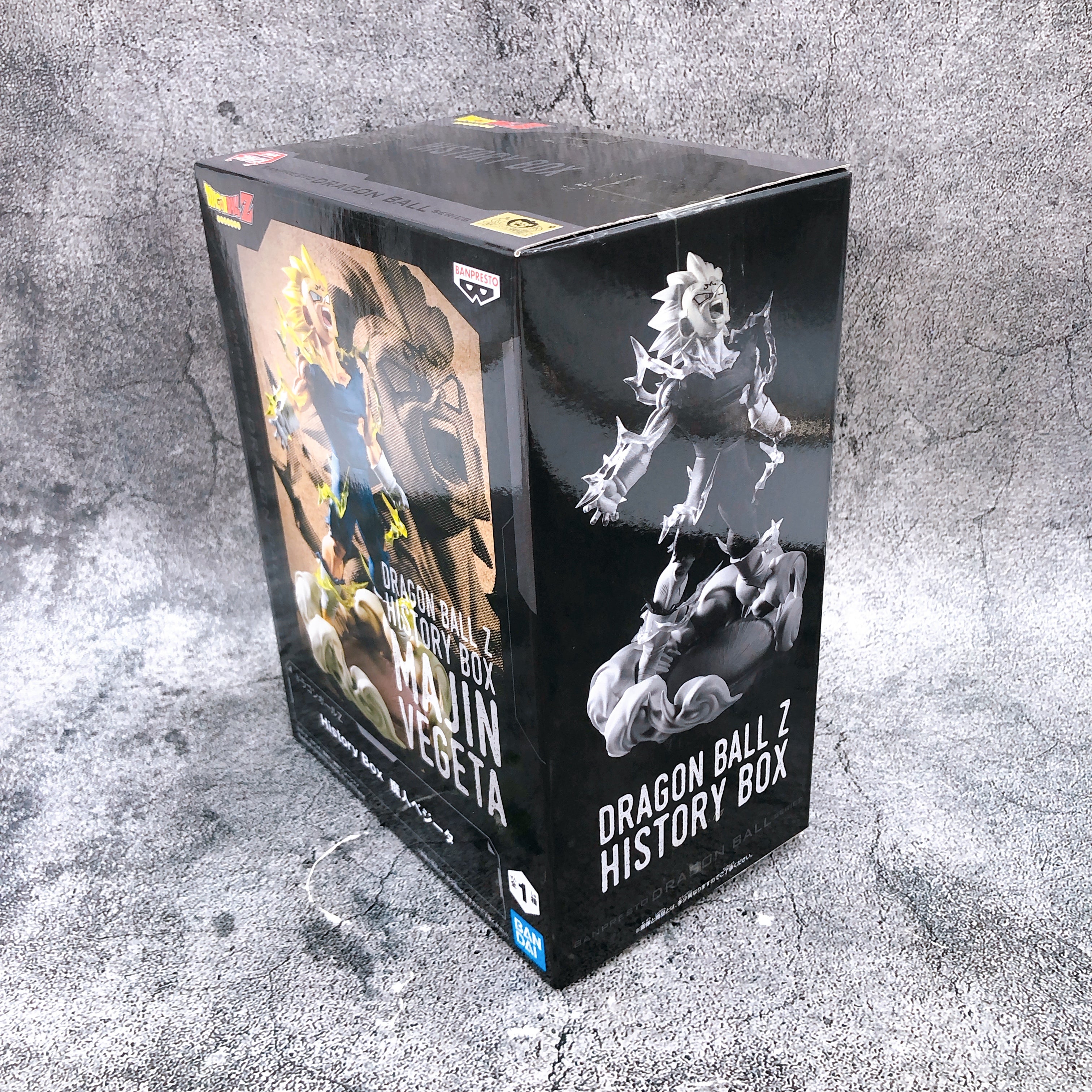 Dragon Ball Z Majin Vegeta History Box Figure BANPRESTO Japan Sealed FASTSHIP