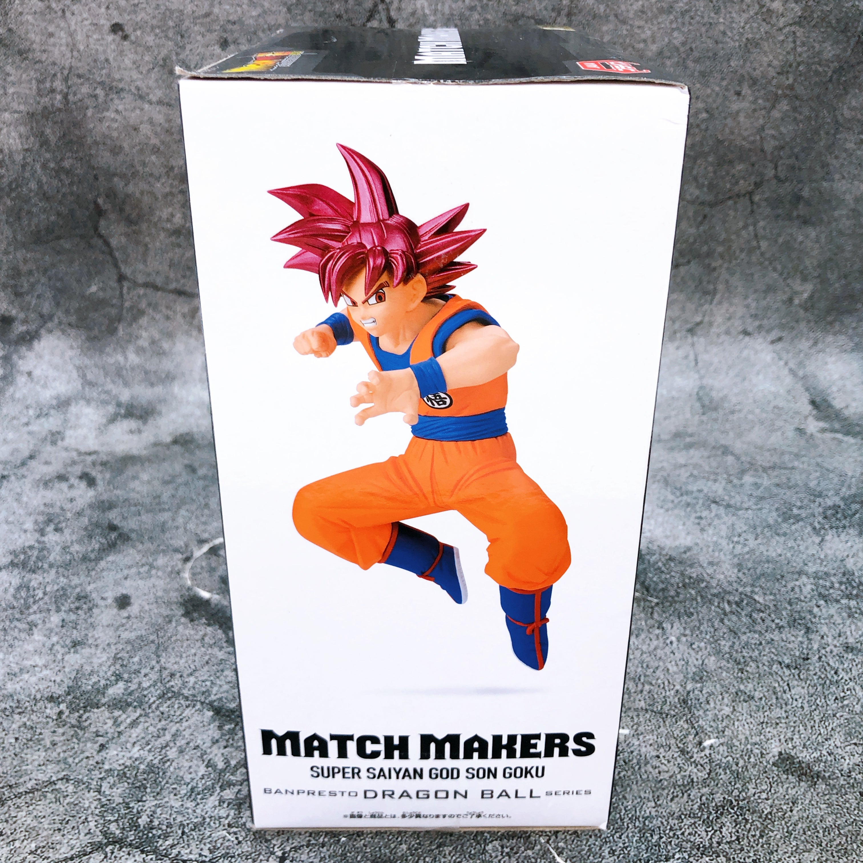 Dragon Ball Super Super Saiyan God Son Goku MATCH MAKERS Figure BANPRESTO Japan