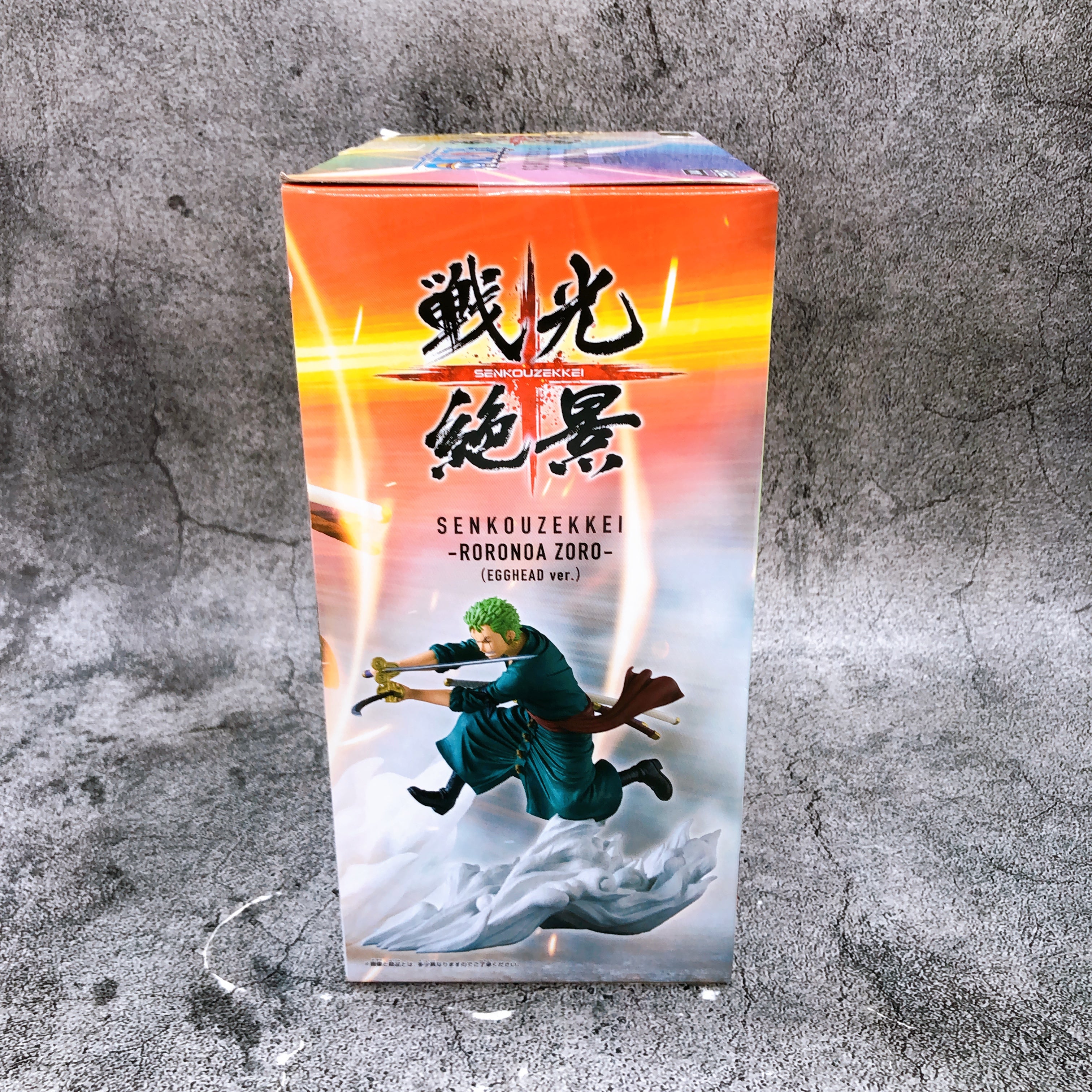 ONE PIECE Roronoa Zoro Egghead ver. Senkouzekkei Figrure BANPRESTO Japan Sealed