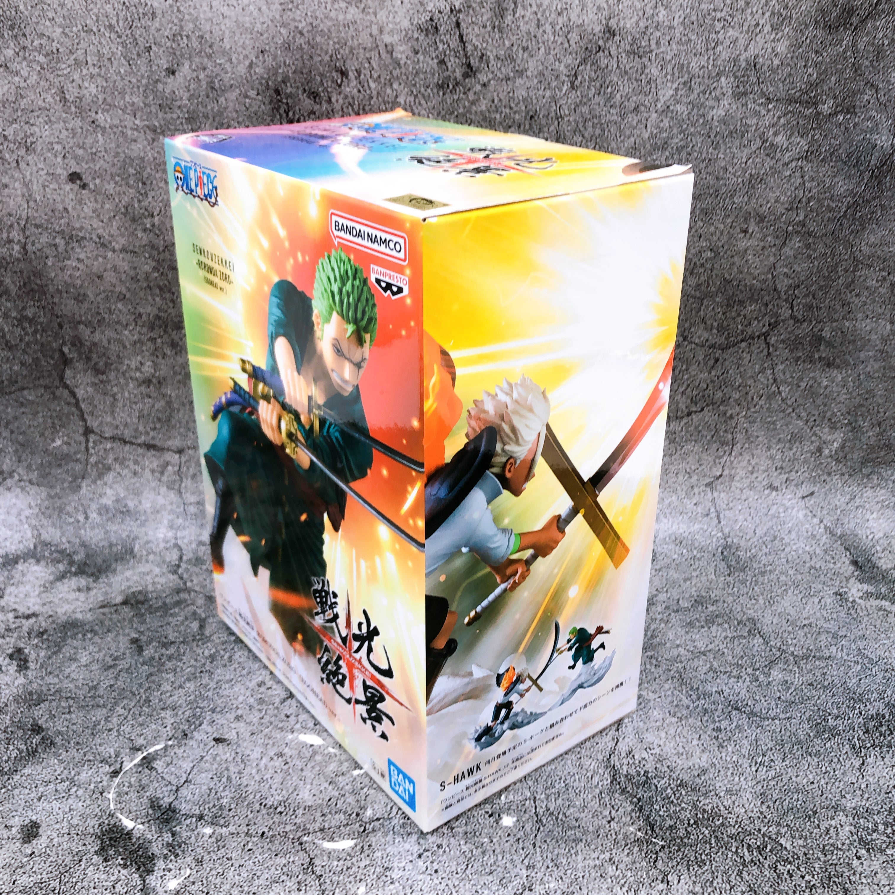 ONE PIECE Roronoa Zoro Egghead ver. Senkouzekkei Figrure BANPRESTO Japan Sealed