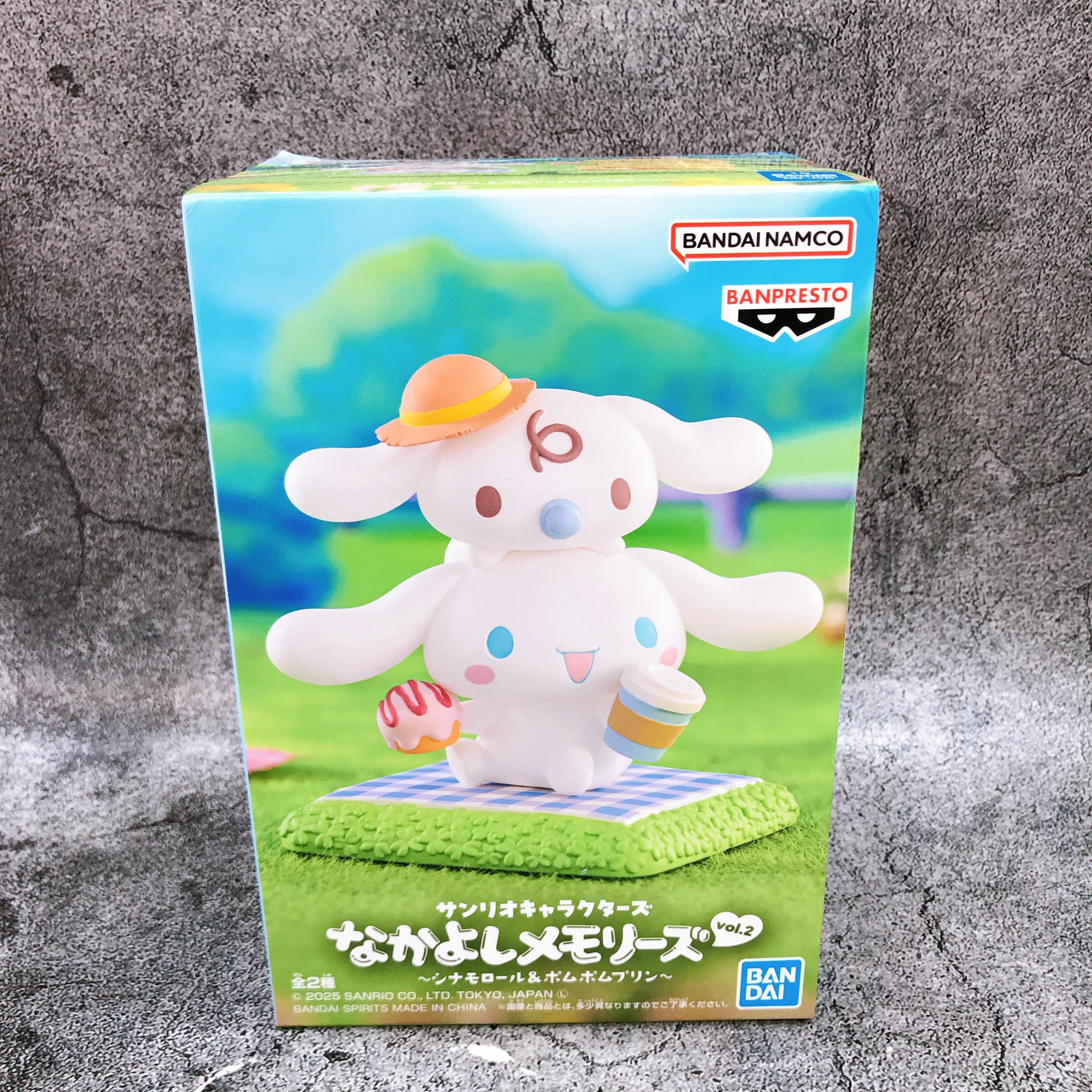 Sanrio Characters Cinnamoroll Nakayoshi Memories Figure vol.2 BANPRESTO