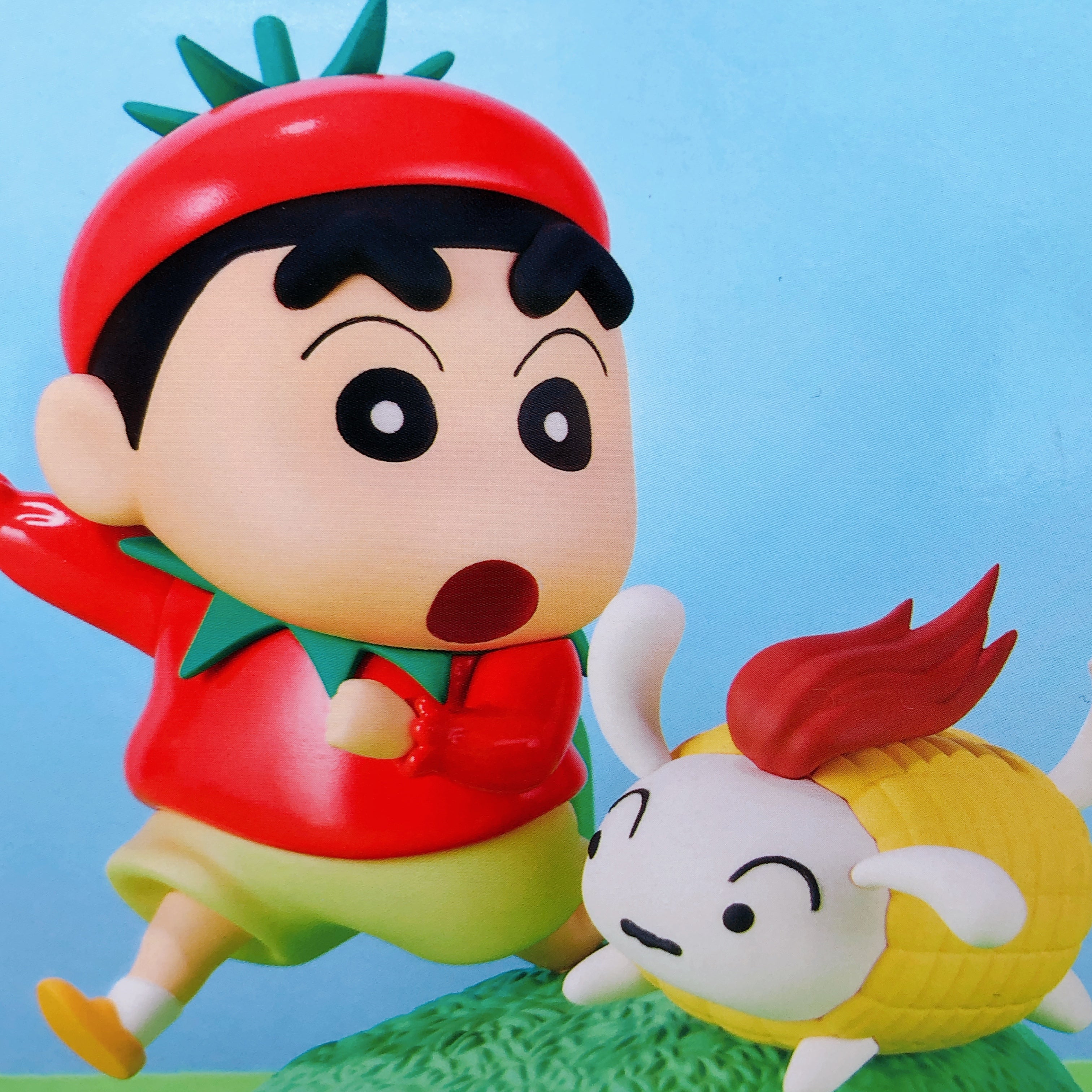 Crayon Shin-chan Vignette Figure Become a Vegetable! BANPRESTO Japan Sealed