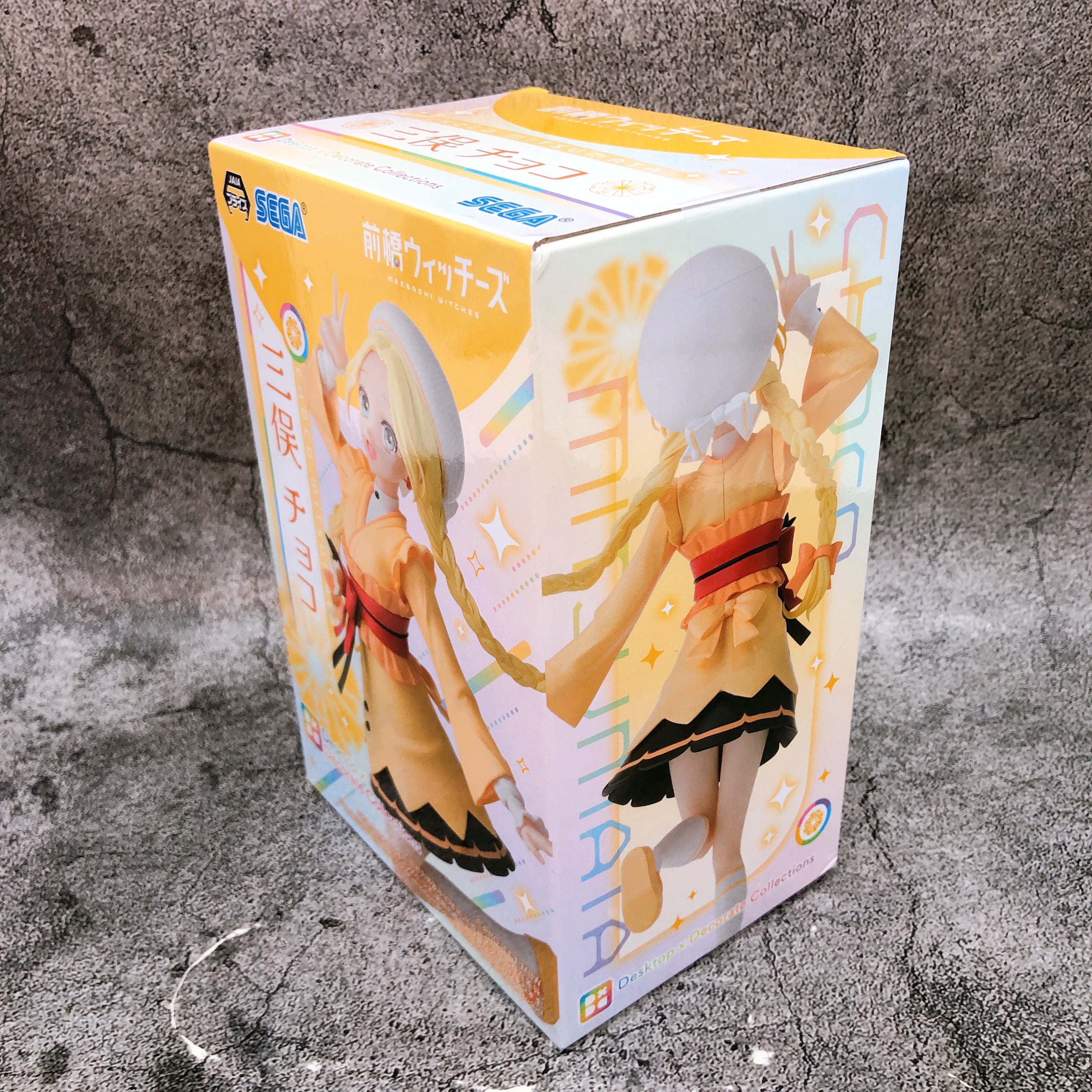 Maebashi Witches Choco Mitsumata Desktop Decorate Collections SEGA Japan Sealed