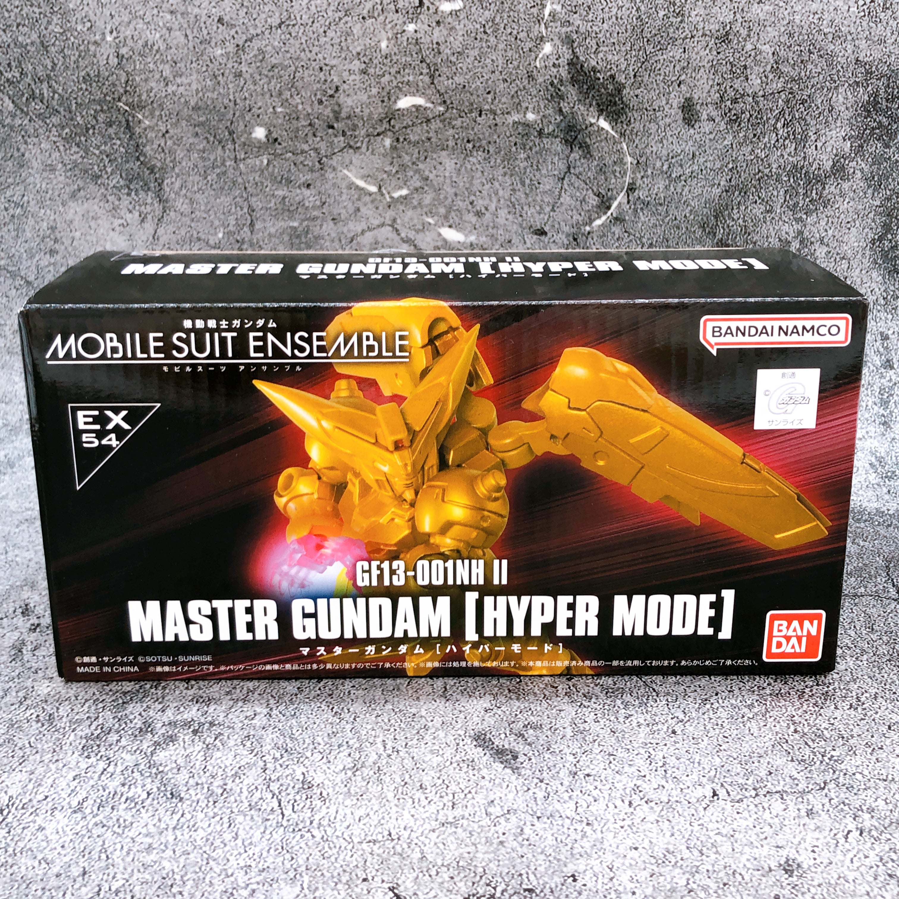 MOBILE SUIT ENSEMBLE EX 54 Master Gundam Hyper Mode GF13-001NH Figure NEW