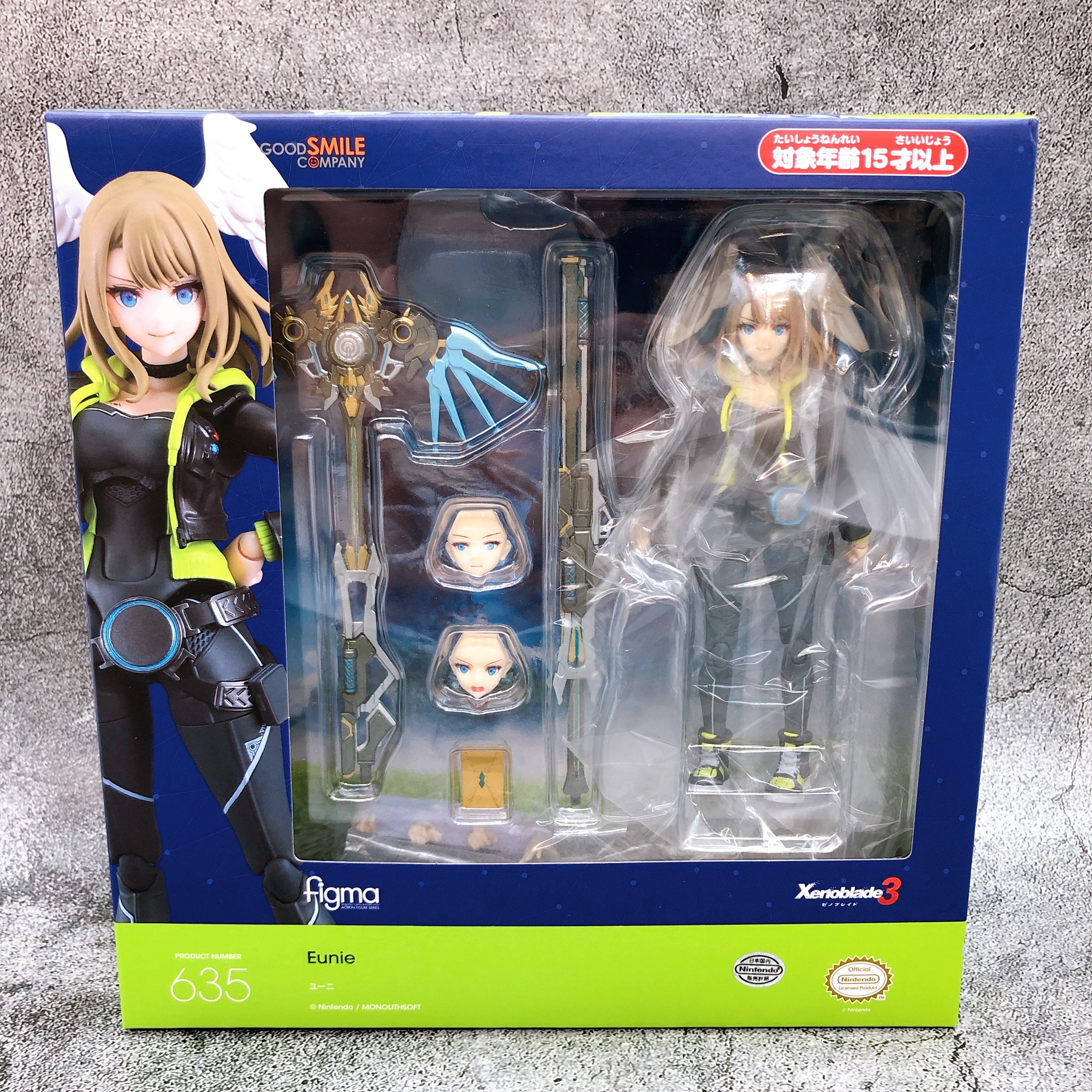 Xenoblade 3 Eunie Figma 635 Action figure Japan Sealed FASTSHIP