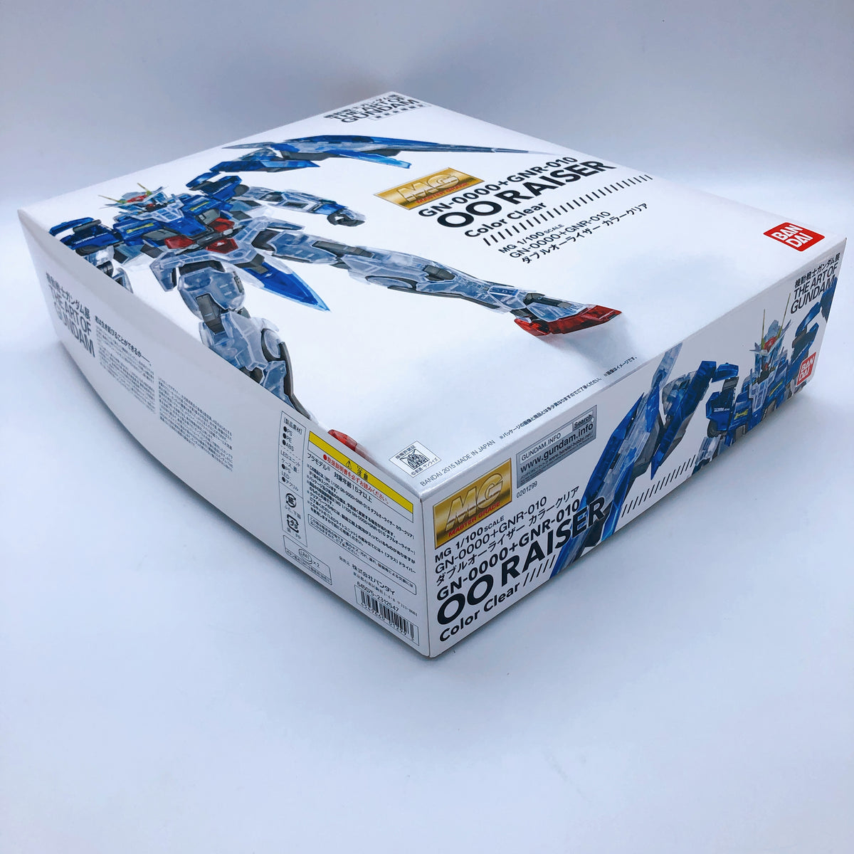 MG 1/100 00 Raiser Color Clear The Art of Gundam Limited Kit Bandai Japan NEW