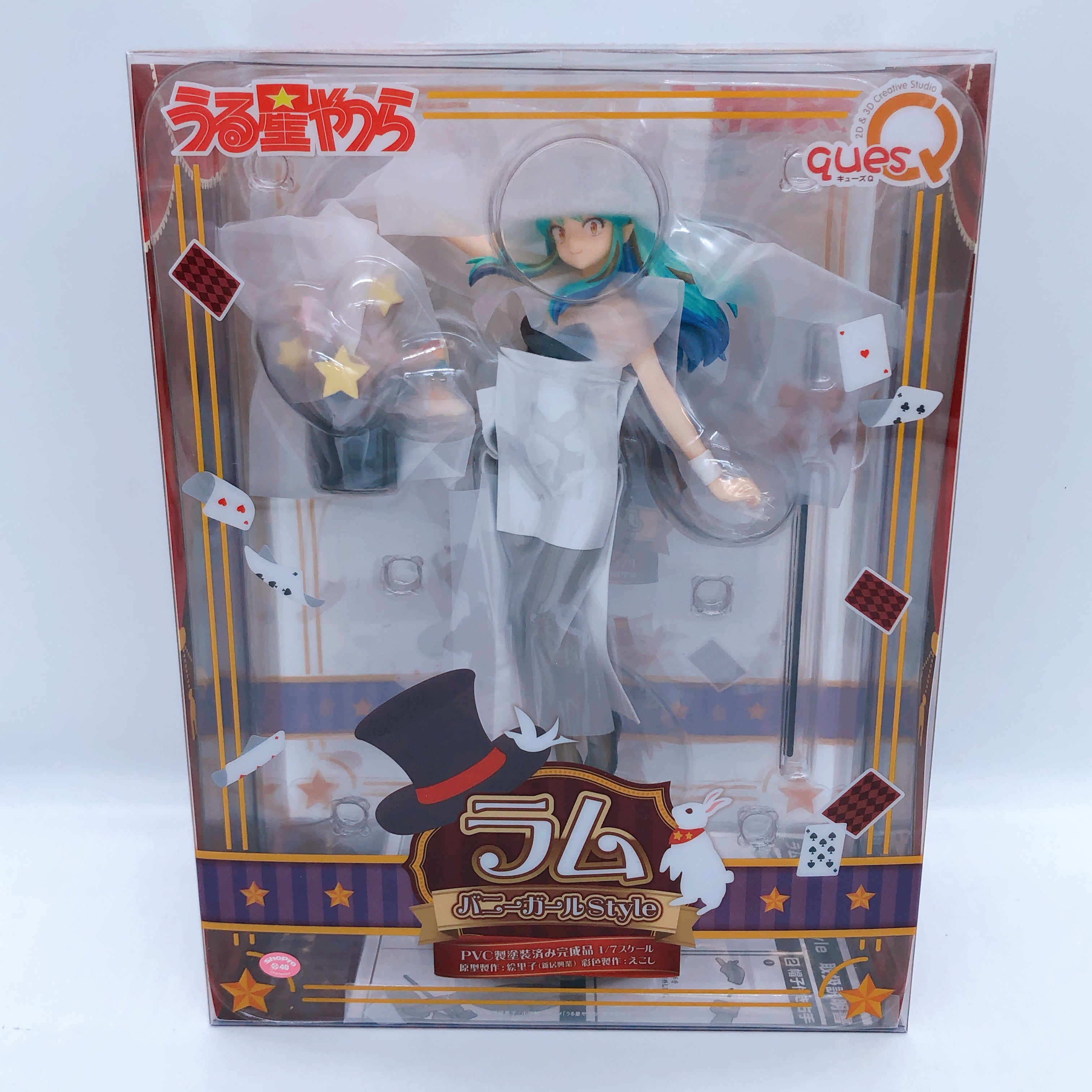 Urusei Yatsura Lum Bunny Girl Style 1/7 Scale Figure quesQ Japan AUTHENTIC 15+