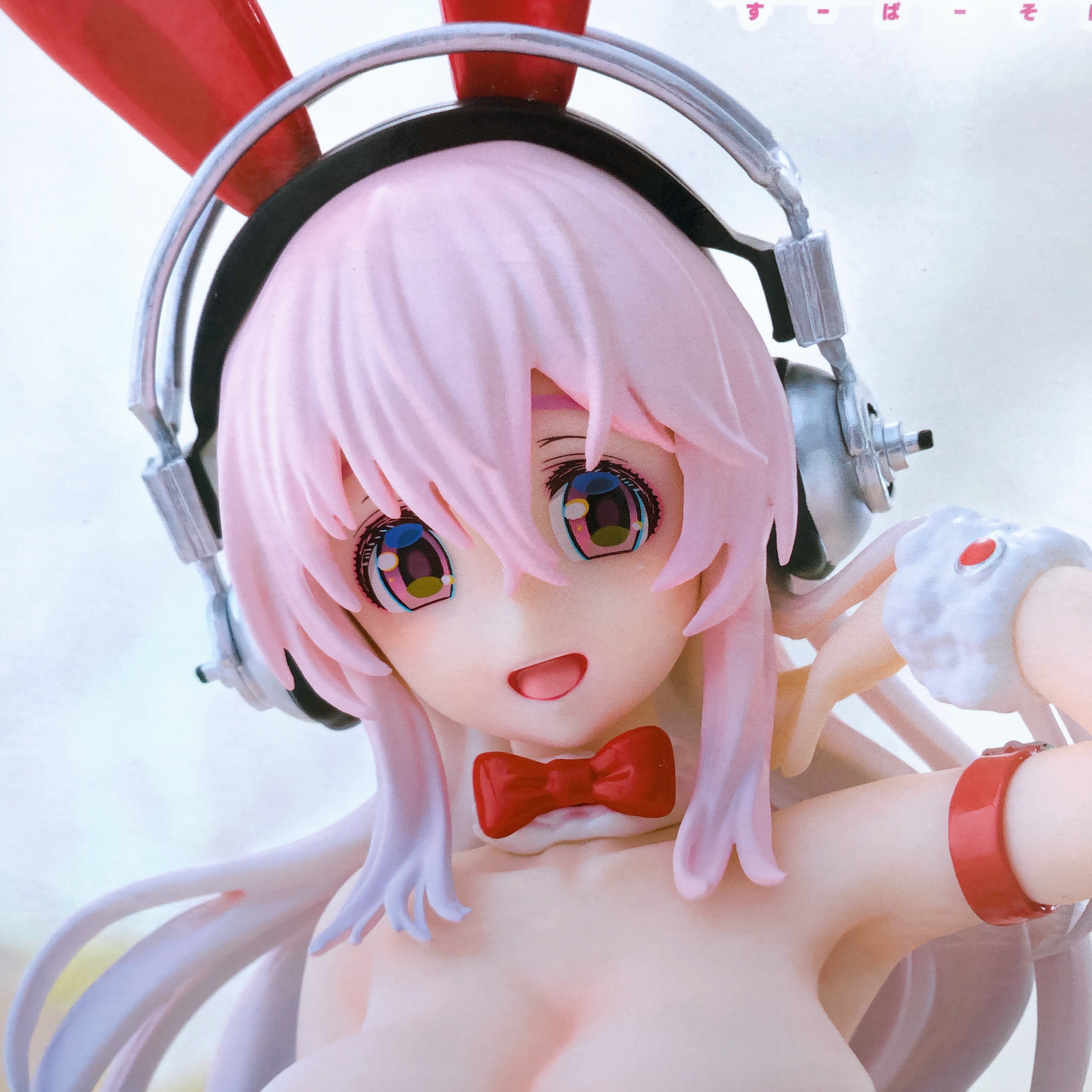 Super Sonico Red ver BiCute Bunnies Figure FuRyu Japan Sealed FASTSHIP