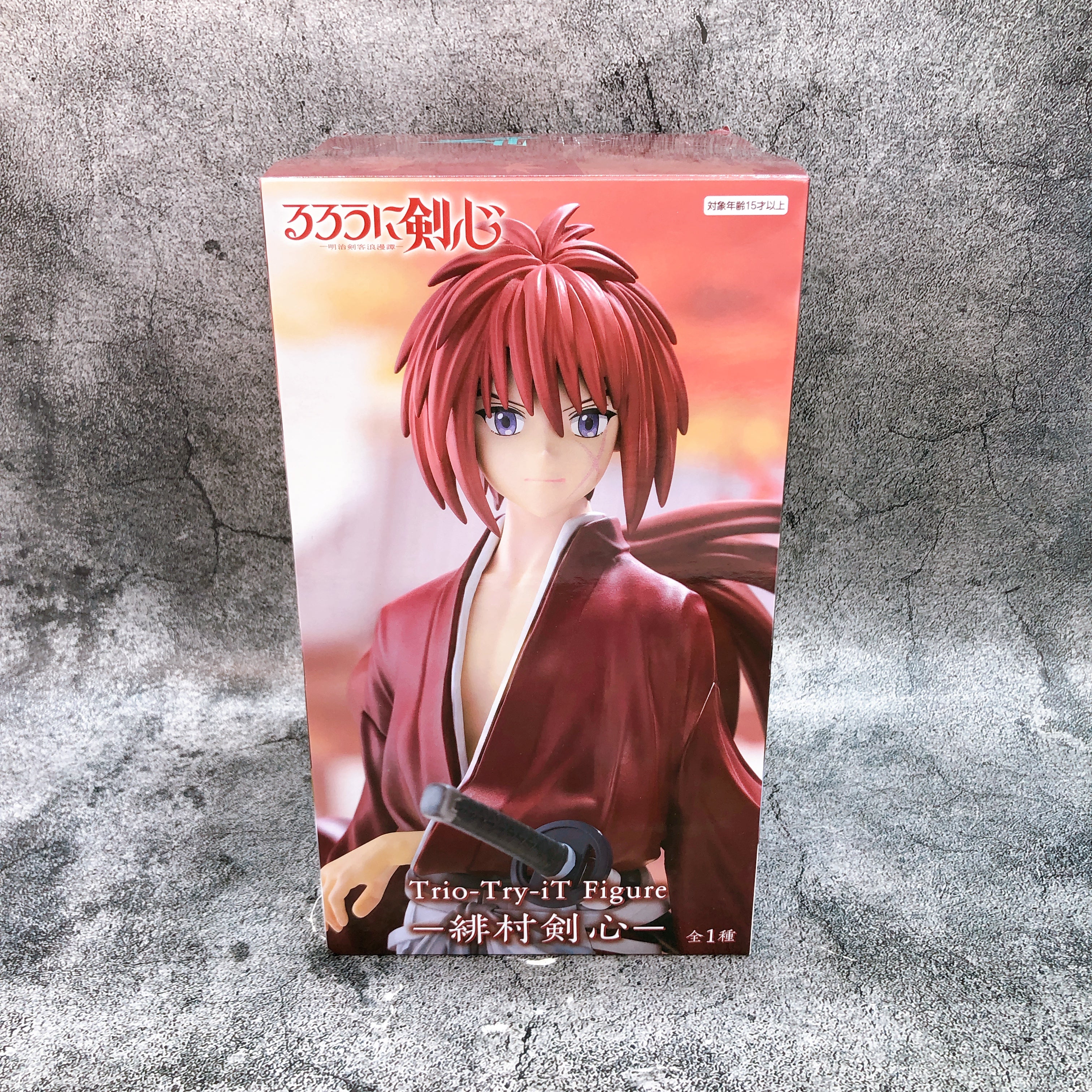 Rurouni Kenshin Kenshin Himura Trio-Try-iT Figure FuRyu Japan Sealed NEW