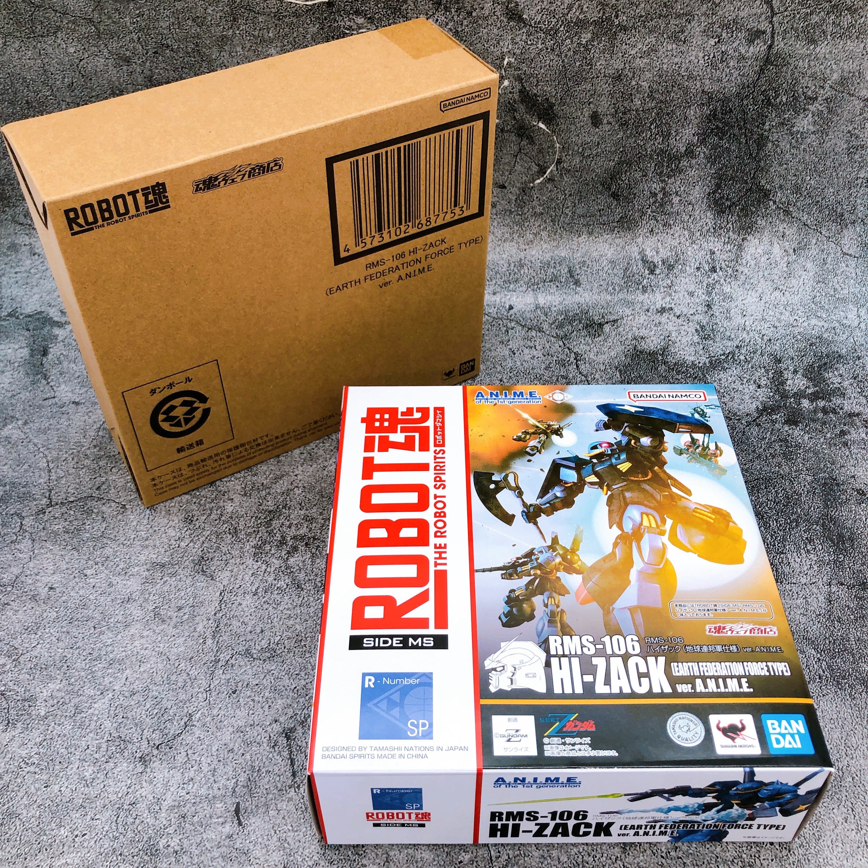 Robot Spirits RMS-106 Hi-Zack Earth Feferation Force Type ver A.N.I.M.E. Bandai