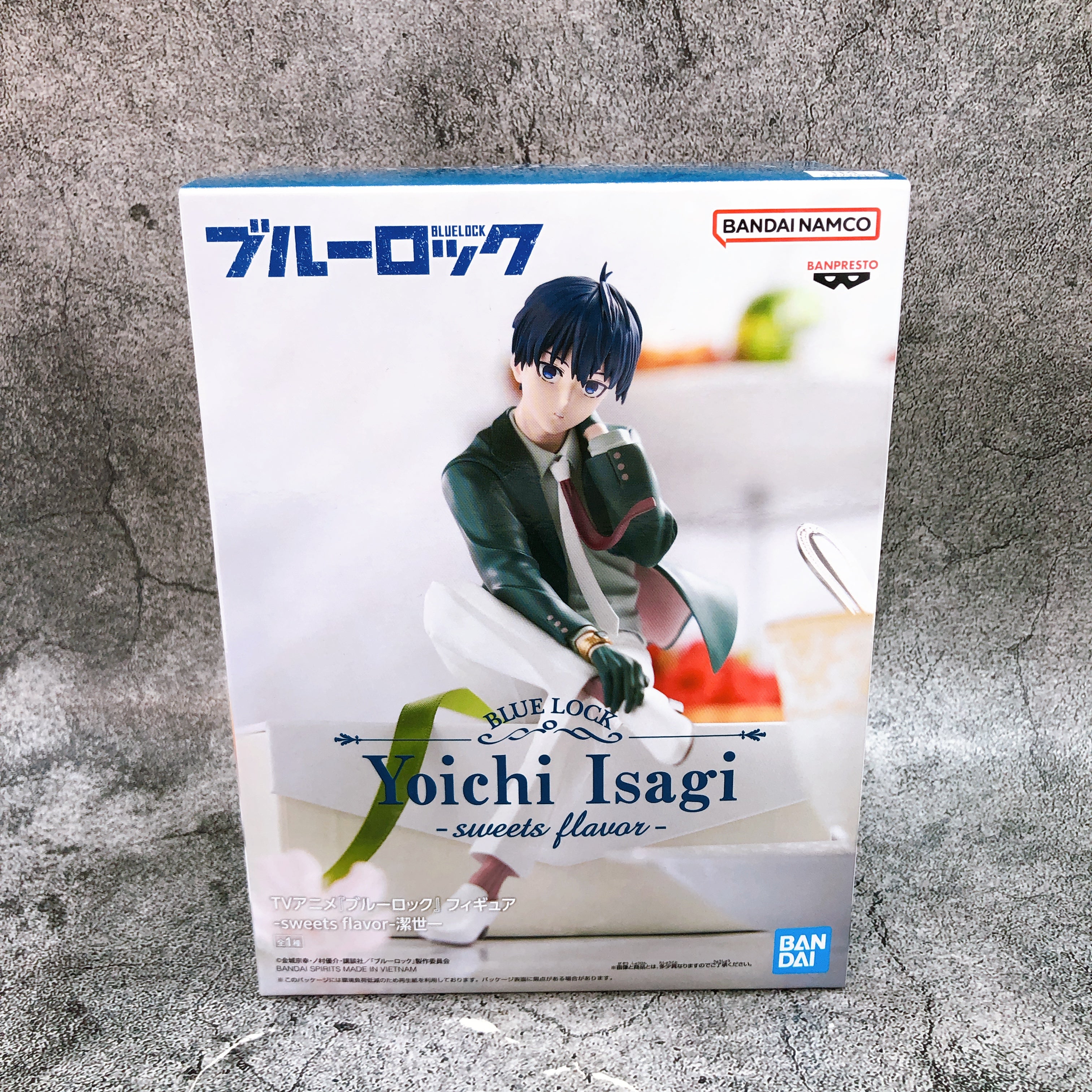 Blue Lock Yoichi Isagi Figure sweets flavor BANPRESTO Japan Sealed FASTSHIP