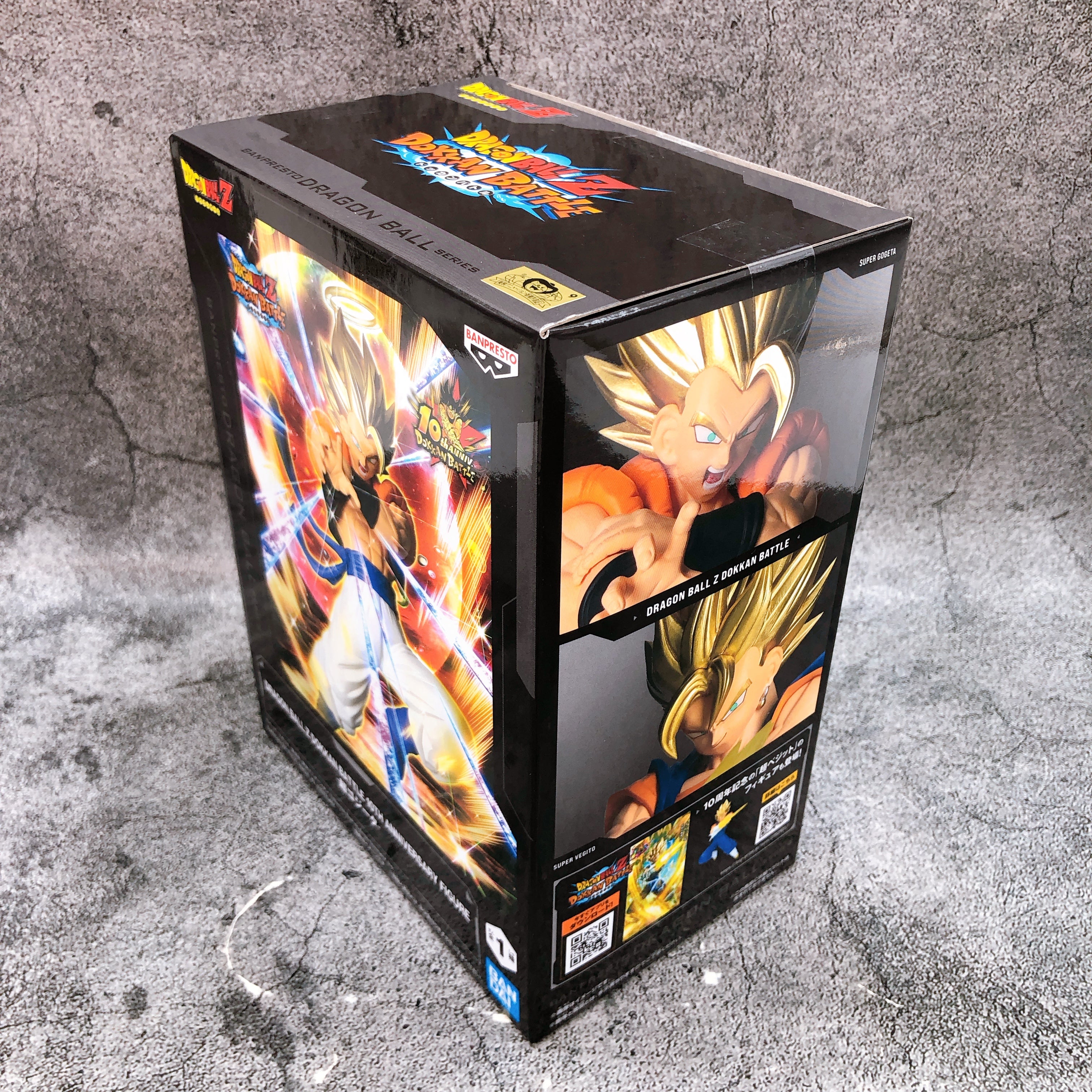 Dragon Ball Z Dokkan Battle Super Gogeta 10th Anniversary Figure BANPRESTO