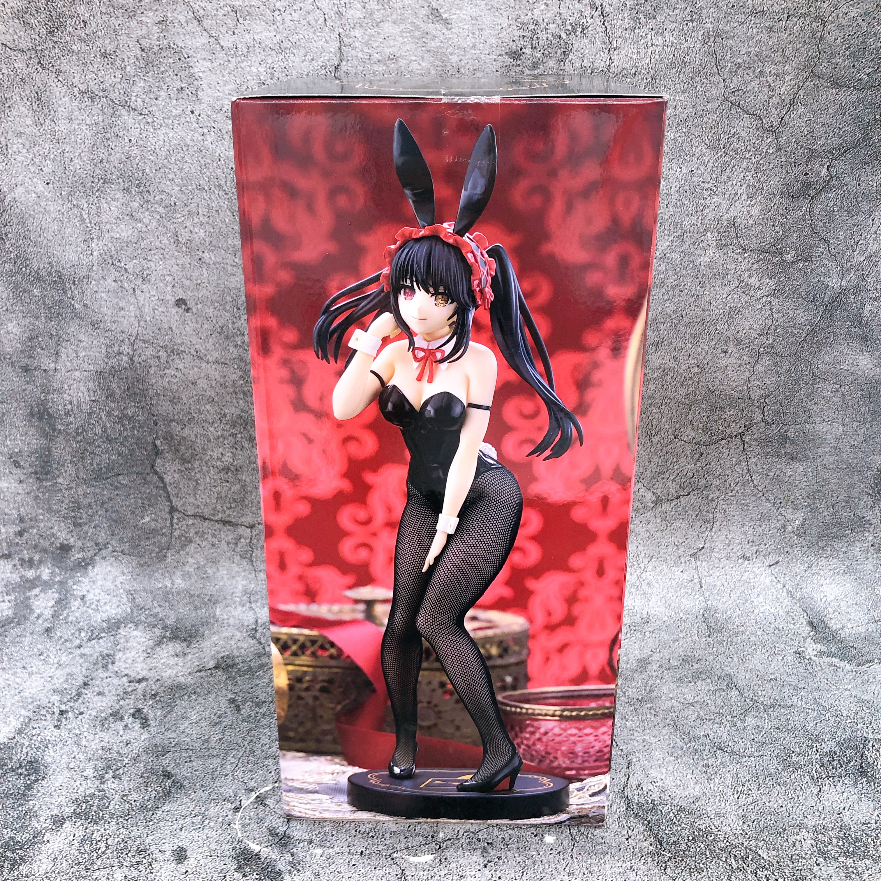 Date A Live V Kurumi Tokisaki Black ver BiCute Bunnies Figure FuRyu Japan Sealed