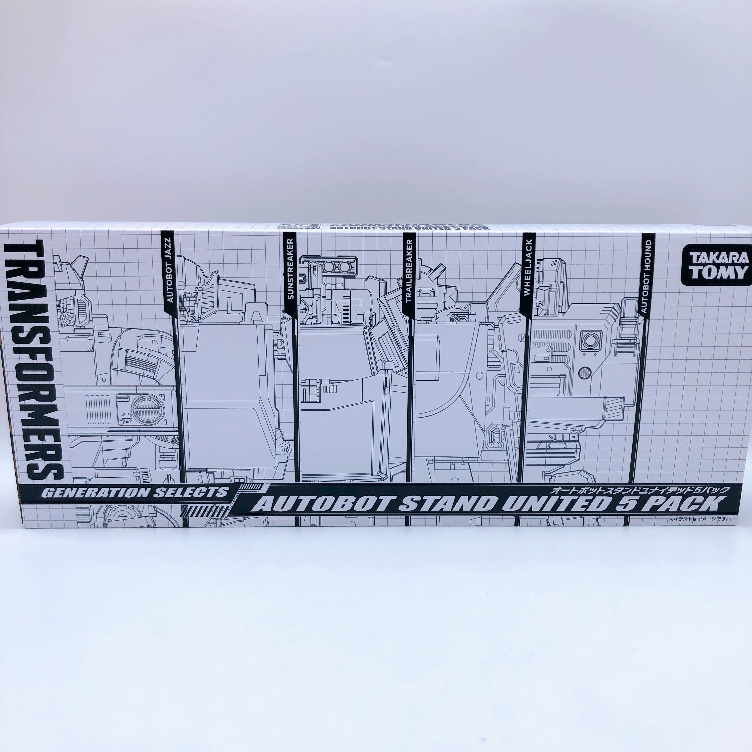 Transformers Generation Selects Autobot Stand United 5 Pack TAKARA TOMY Figure