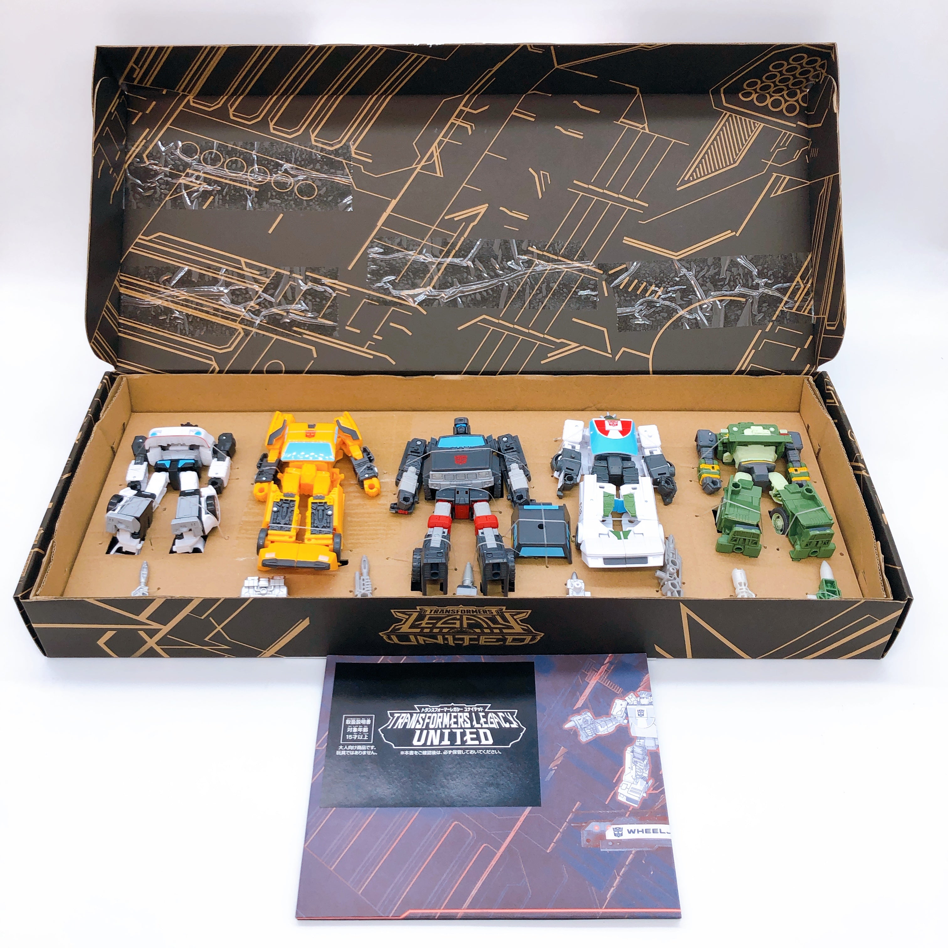 Transformers Generation Selects Autobot Stand United 5 Pack TAKARA TOMY Figure