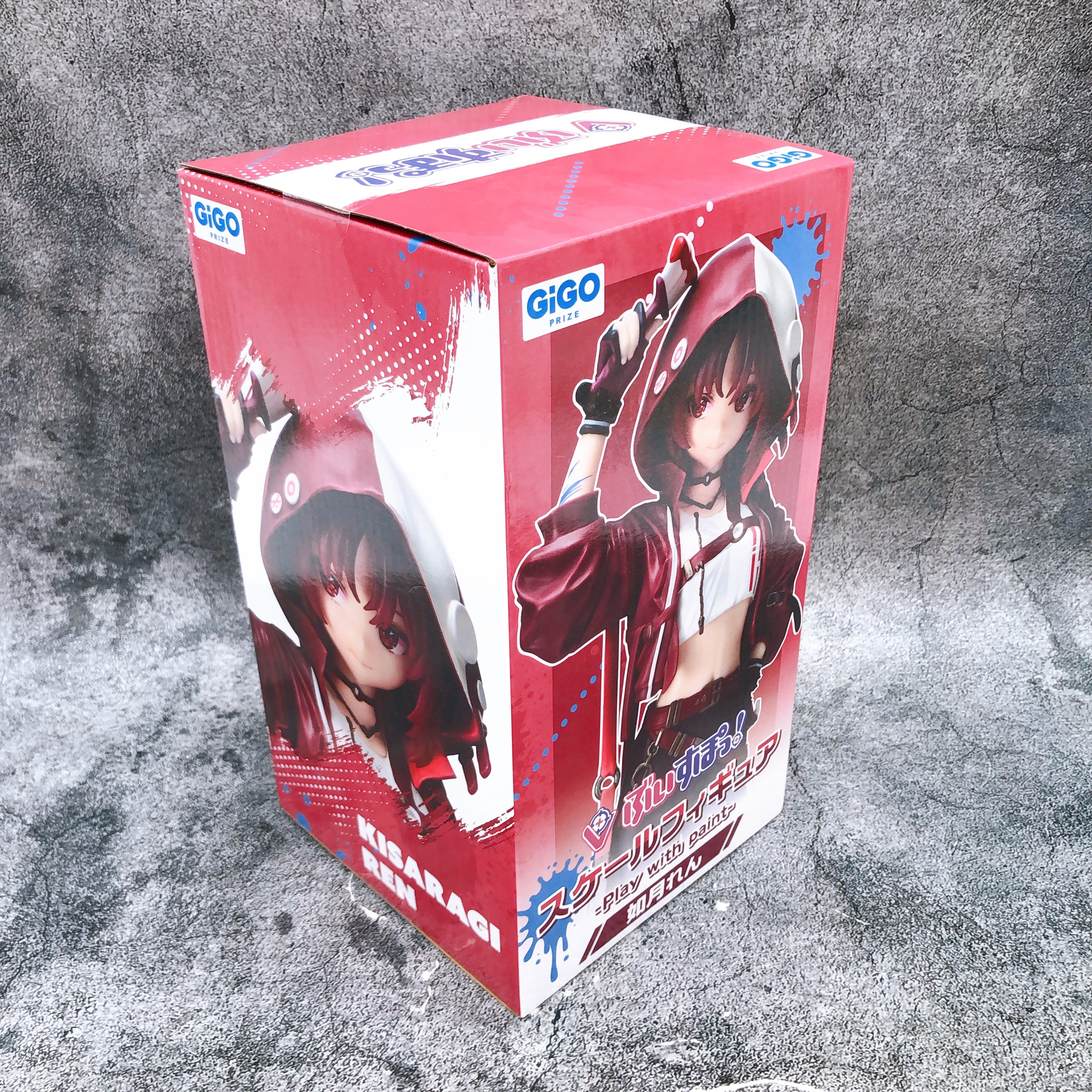 VSPO! Kisaragi Ren Scale Figure Play with paint Figure GiGO Japan Sealed NEW