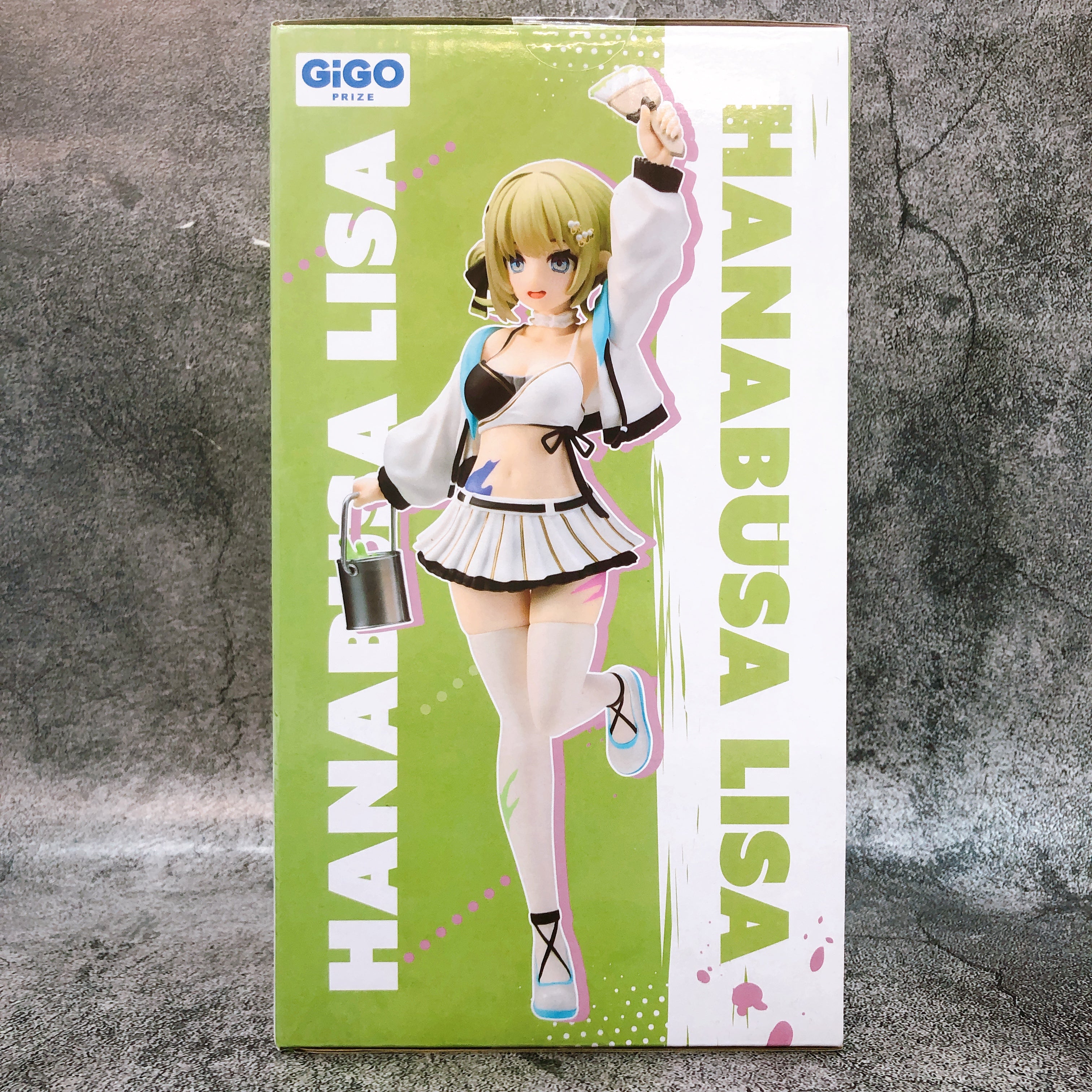 VSPO! Hanabusa Lisa Scale Figure -Play with paint- vol.5 Fukuya Japan AUTHENTIC
