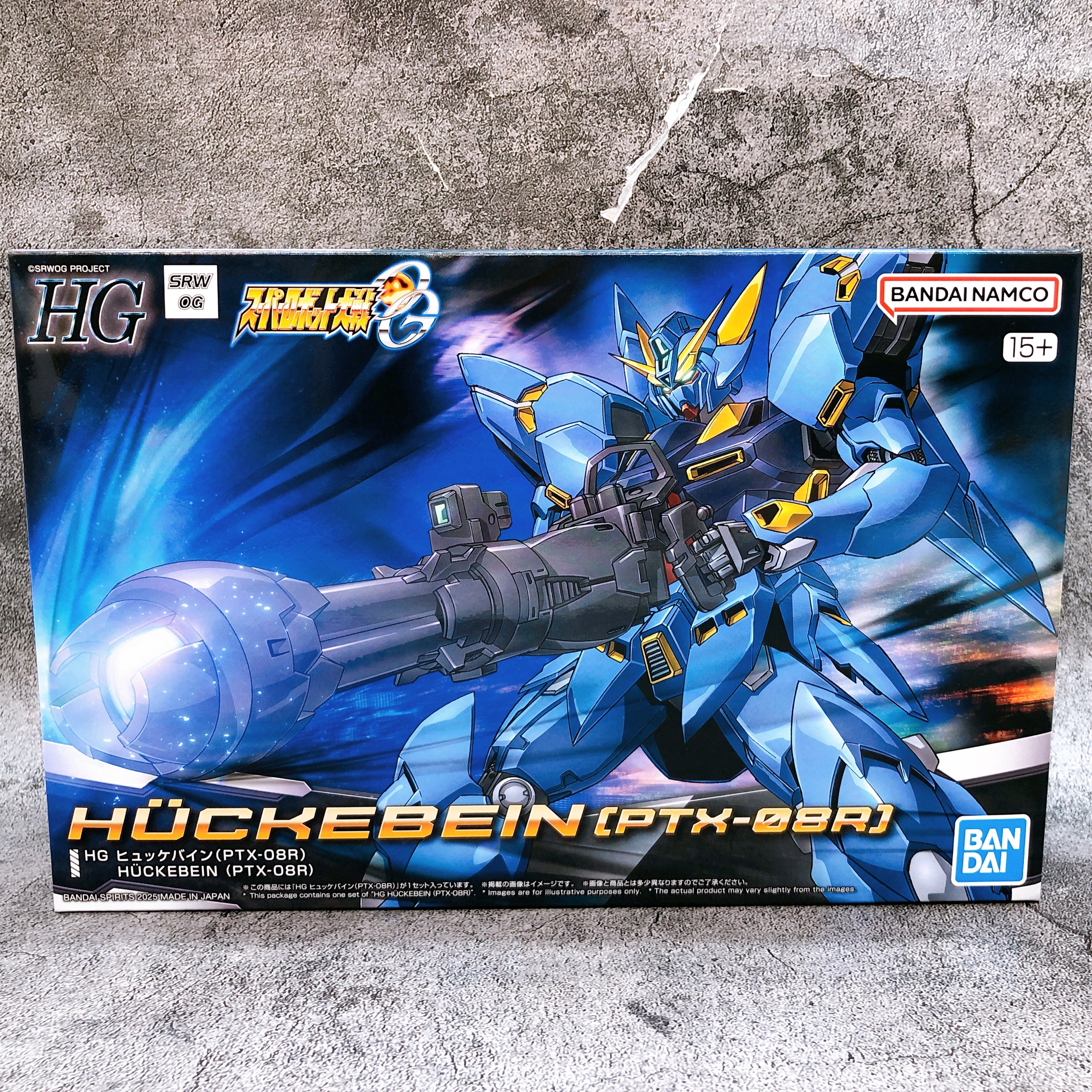 HG Huckebein PTX-08R Super Robot Wars OG Model Kit Bandai Japan NEW FASTSHIP