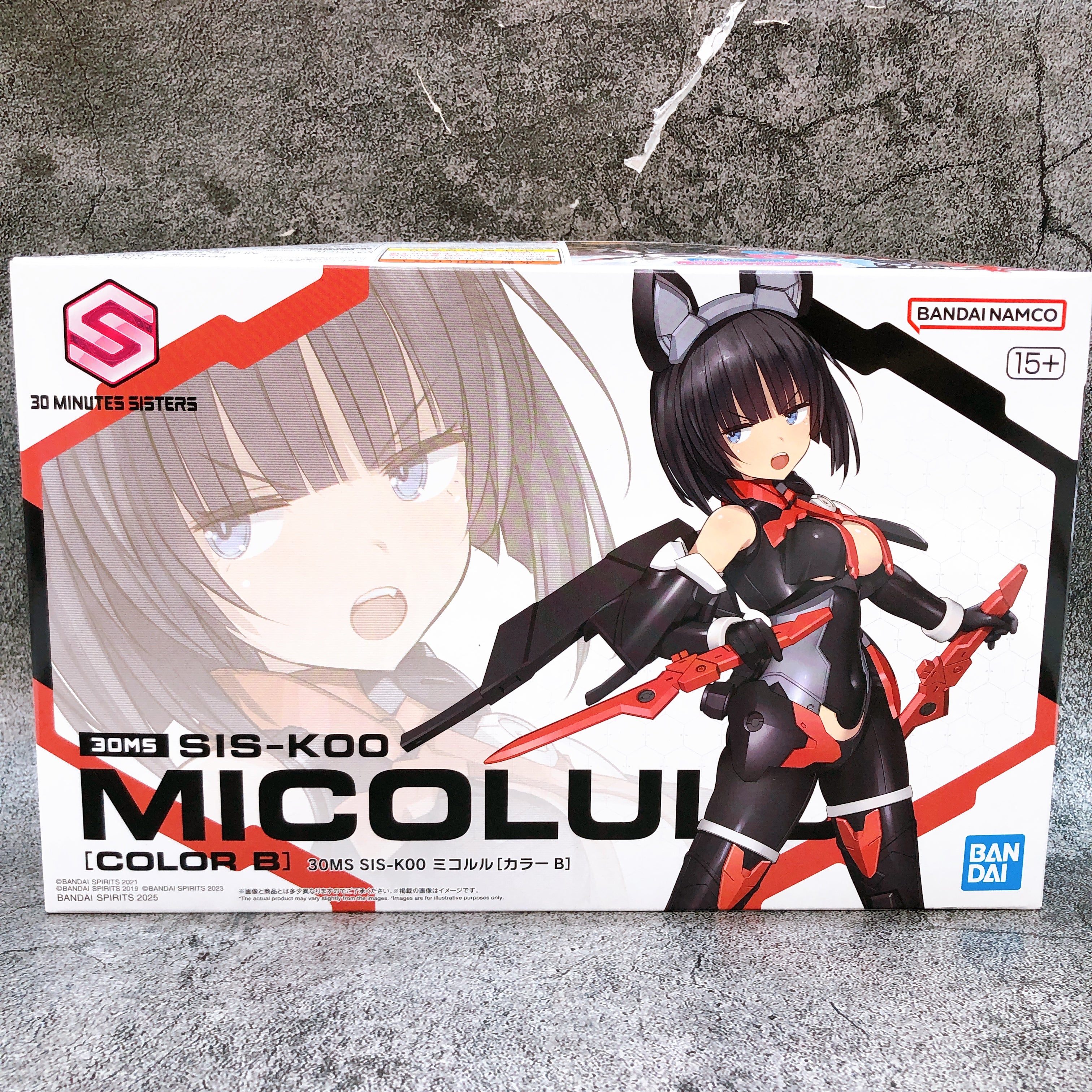 K*U様 30MS　30MM　引退セット　30 MINUTES SISTERS 30MS SIS-K00 Micolulu Color B 30 Minutes Sisters Model Kit Bandai from