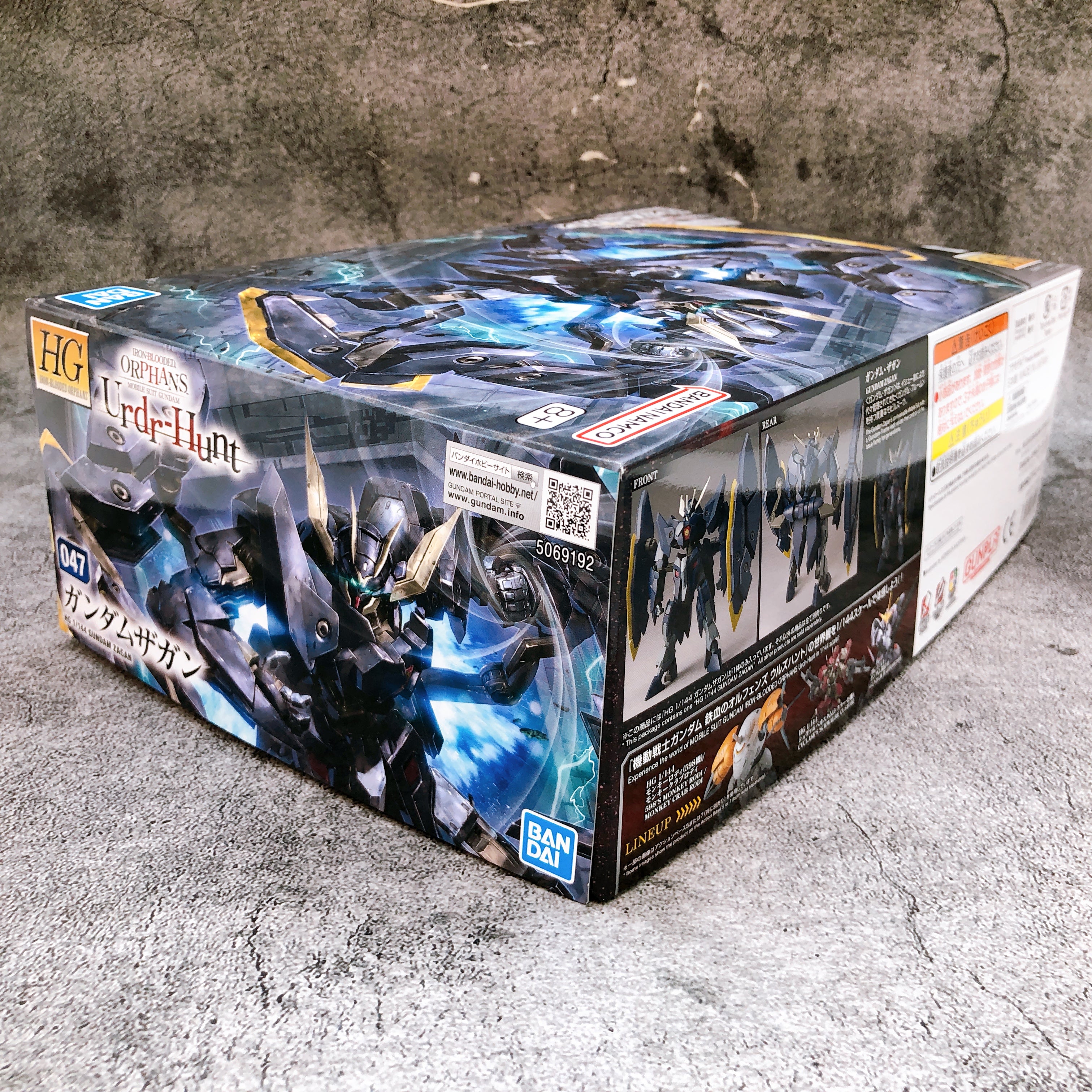 HG 1/144 Gundam ZAGAN Iron-Blooded Orphans Urdr-Hunt Model Kit Bandai Japan NEW