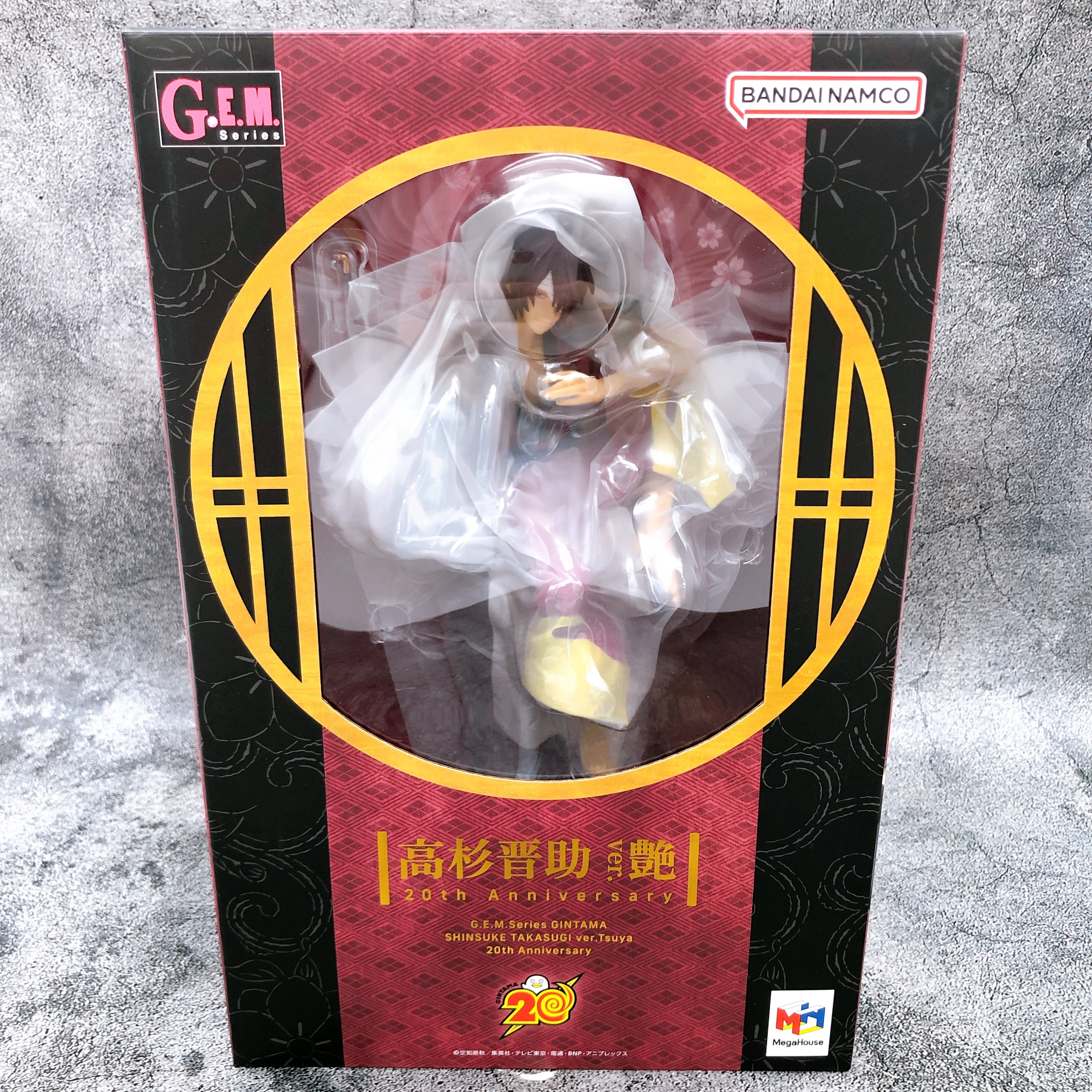 Gintama Shinsuke Takasugi ver. Tsuya G.E.M. 20th Anniversary Japan Sealed