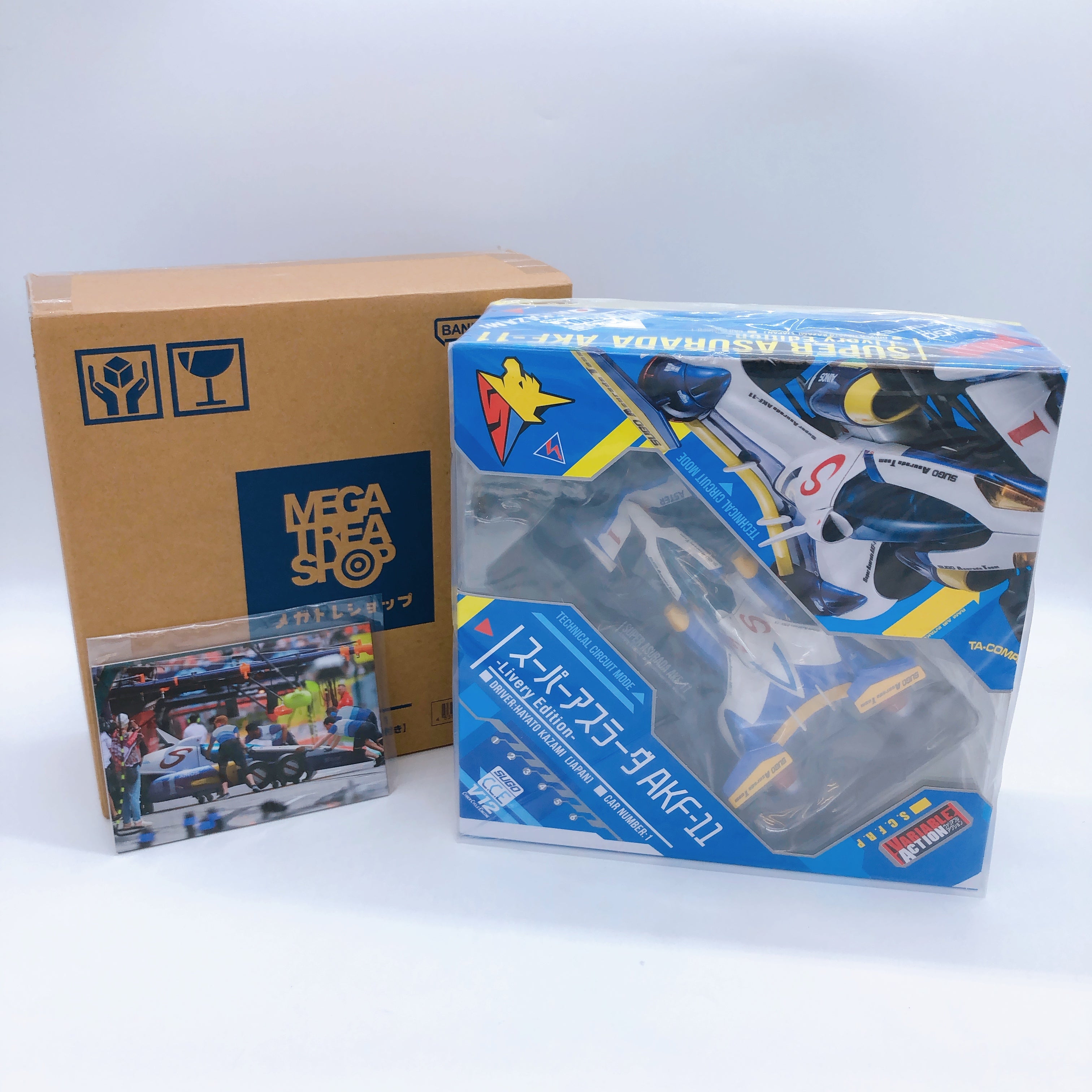 (w/Bonus)Future GPX Cyber Formula Super Asurada AKF-11 Livery Edition MegaHouse