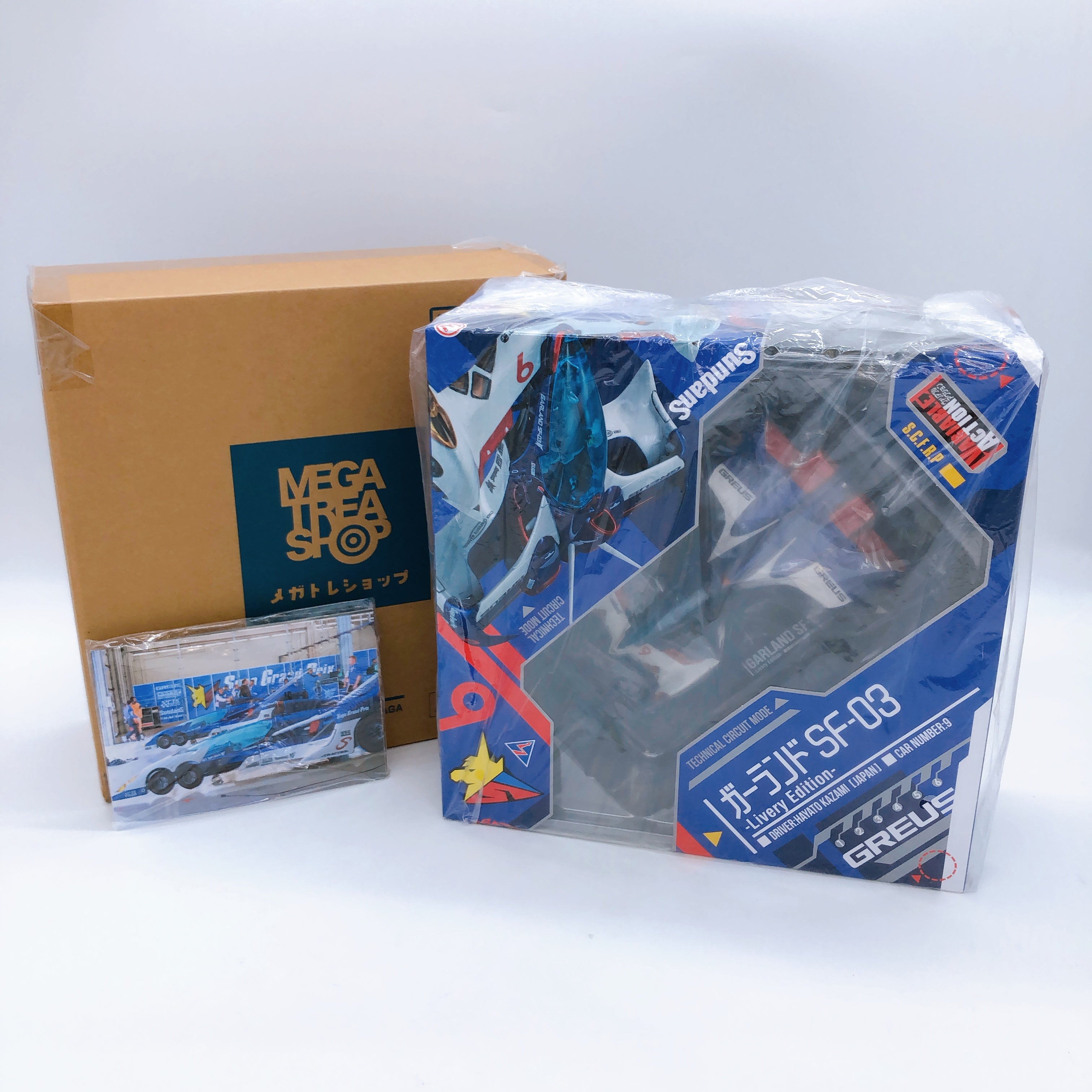 (w/Bonus)Future GPX Cyber Formula SAGA Garland SF-03 Livery Edition MegaHouse