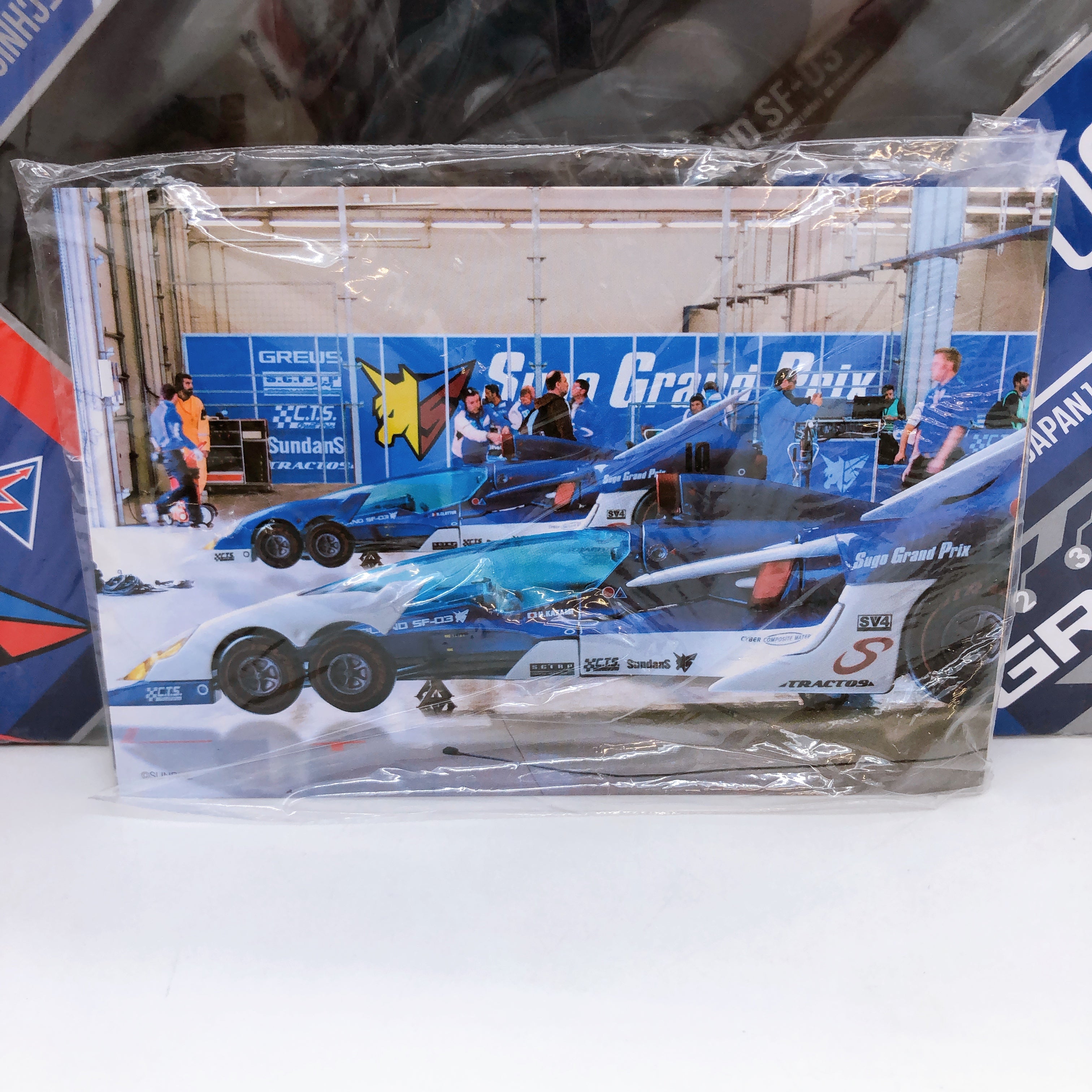 (w/Bonus)Future GPX Cyber Formula SAGA Garland SF-03 Livery Edition MegaHouse