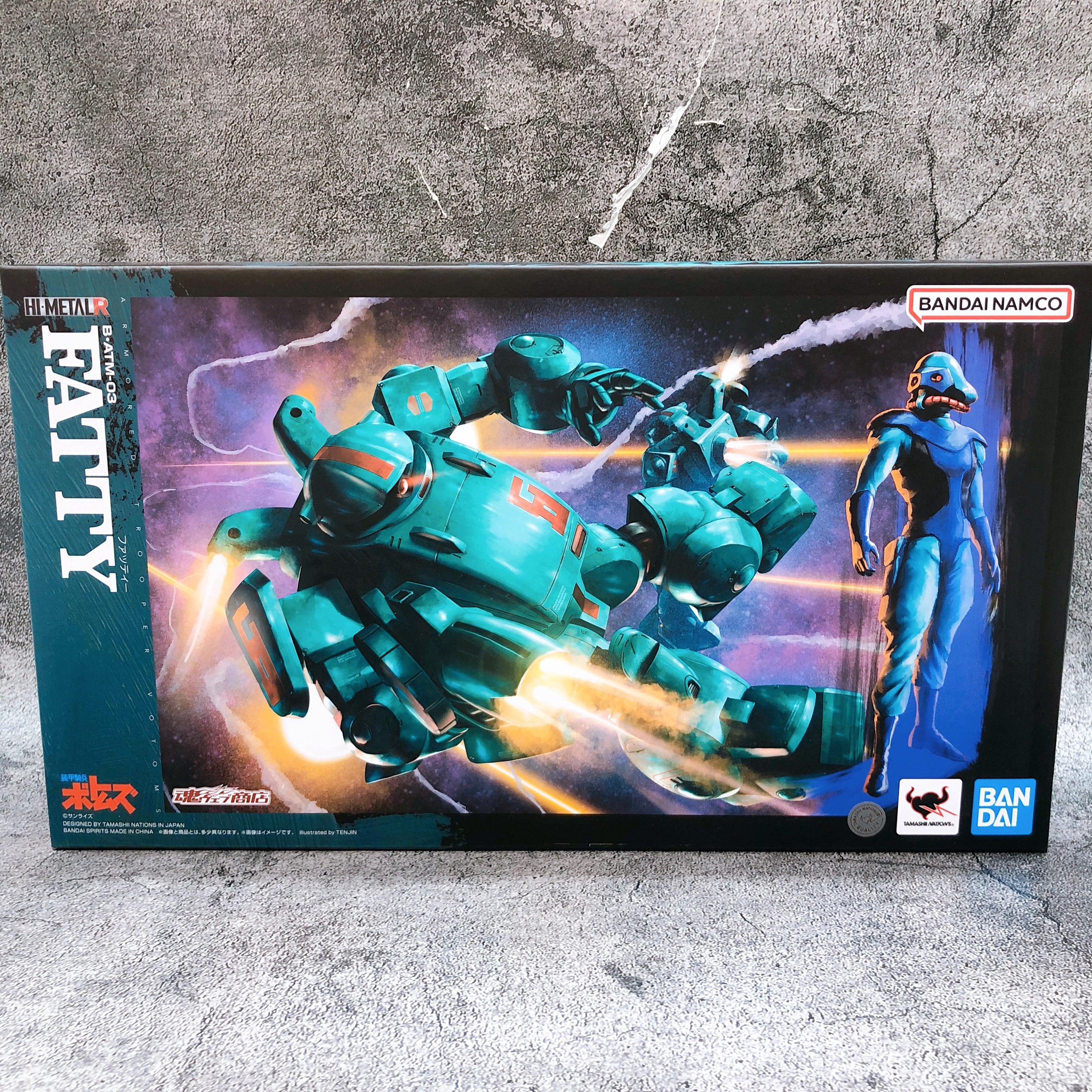 HI-METAL R Fatty Armored Trooper Votoms B ATM-03 Action Figure Bandai NEW