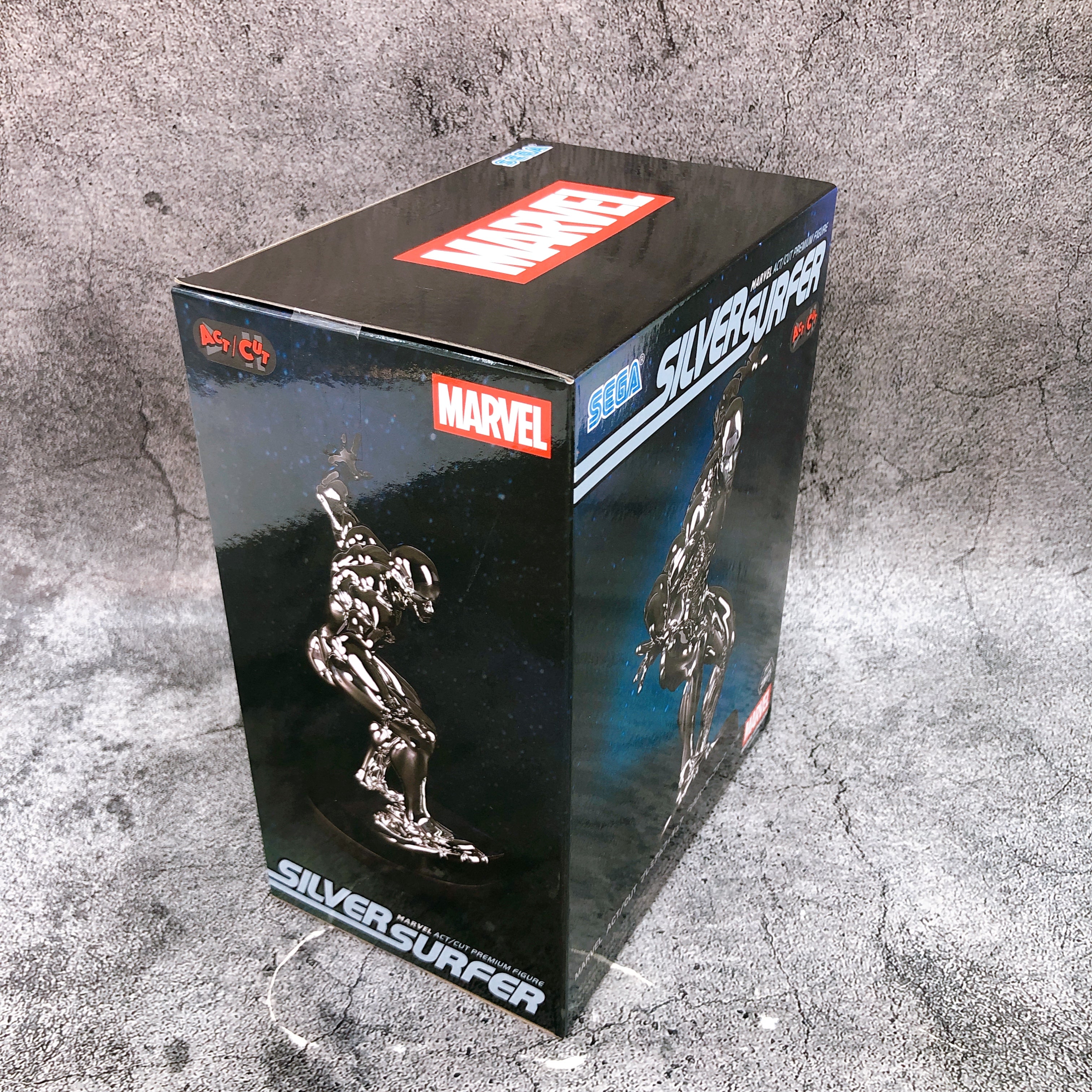 MARVEL Silver Surfer ACT/CUT Premium Figure SEGA Japan Sealed NEW